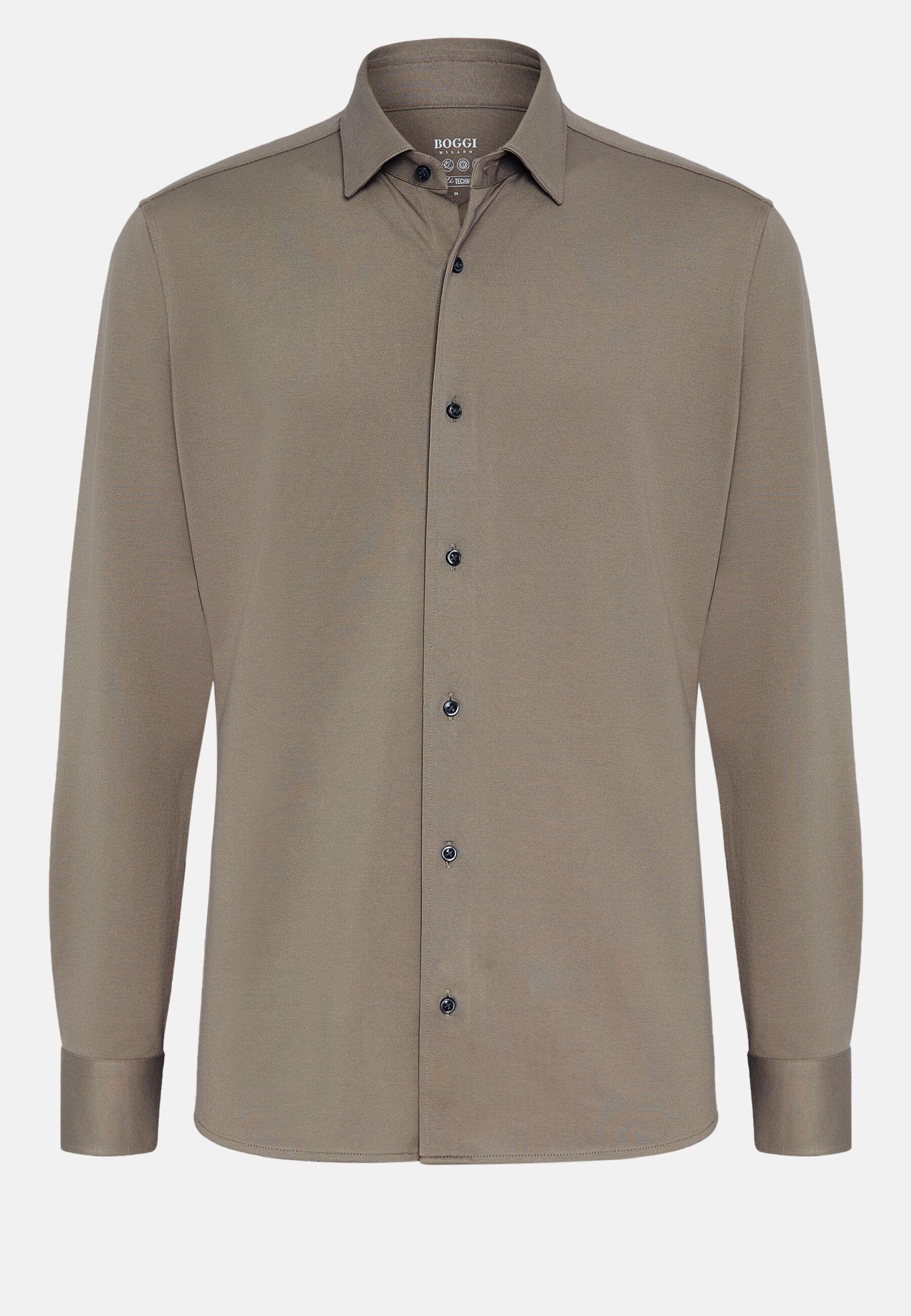 Regular Fit Polo Shirt Brown, Taupe, large image number 8