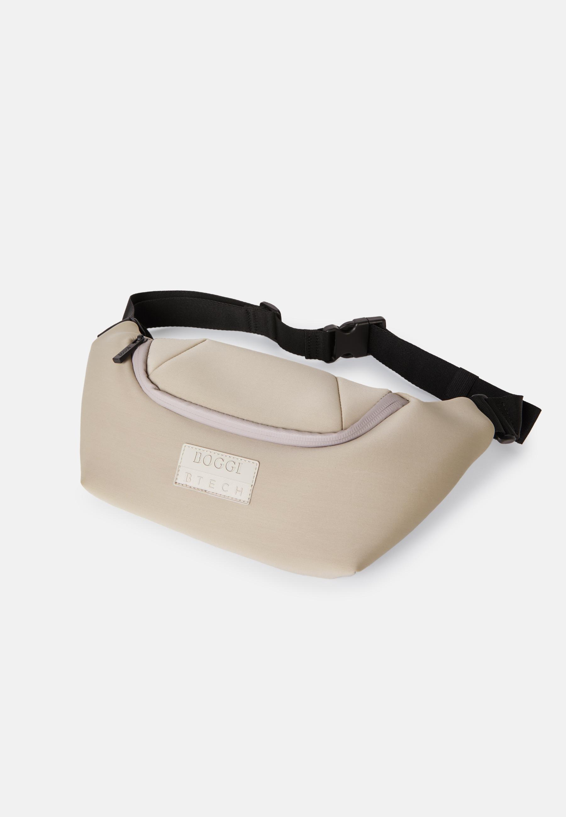 Beige Technical Fabric Belt Bag, Sand, large image number 1