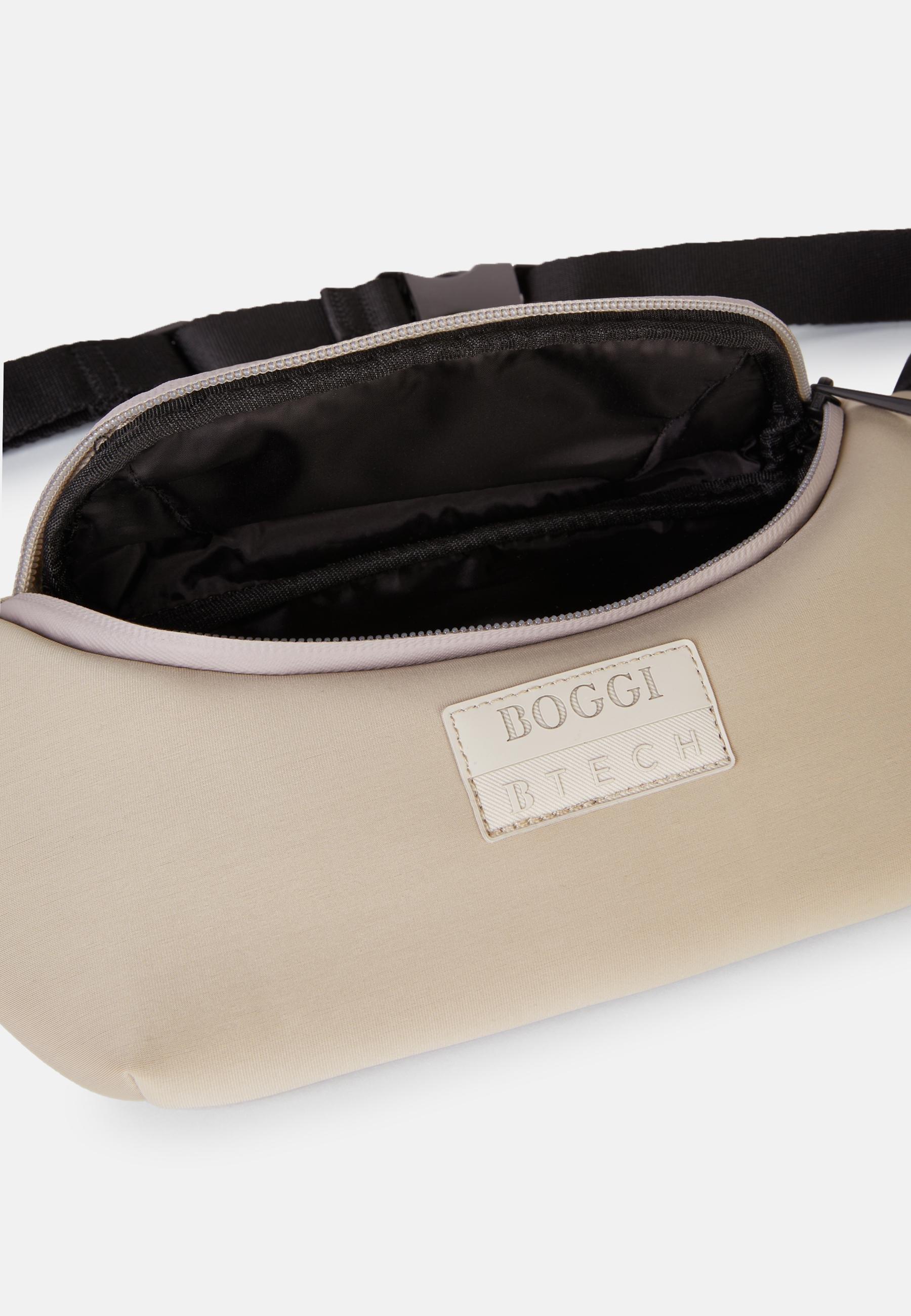 Beige Technical Fabric Belt Bag, Sand, large image number 3