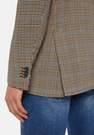 Boggi Milano - Beige Houndstooth Stretch Wool Jacket