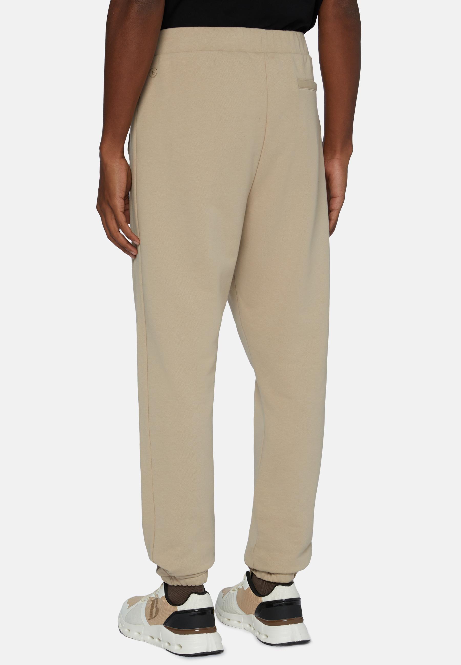 Trousers In Organic Cotton Blend Beige, , large image number 2
