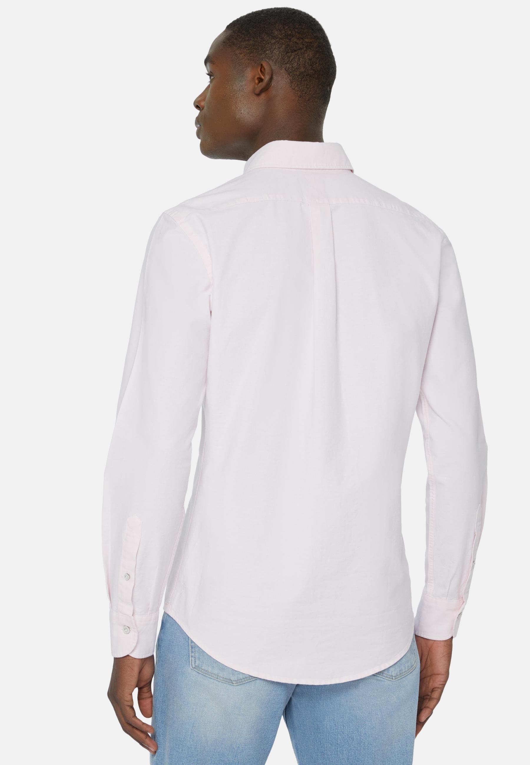 Shirt In Organic Oxford Cotton Pink, , large image number 2
