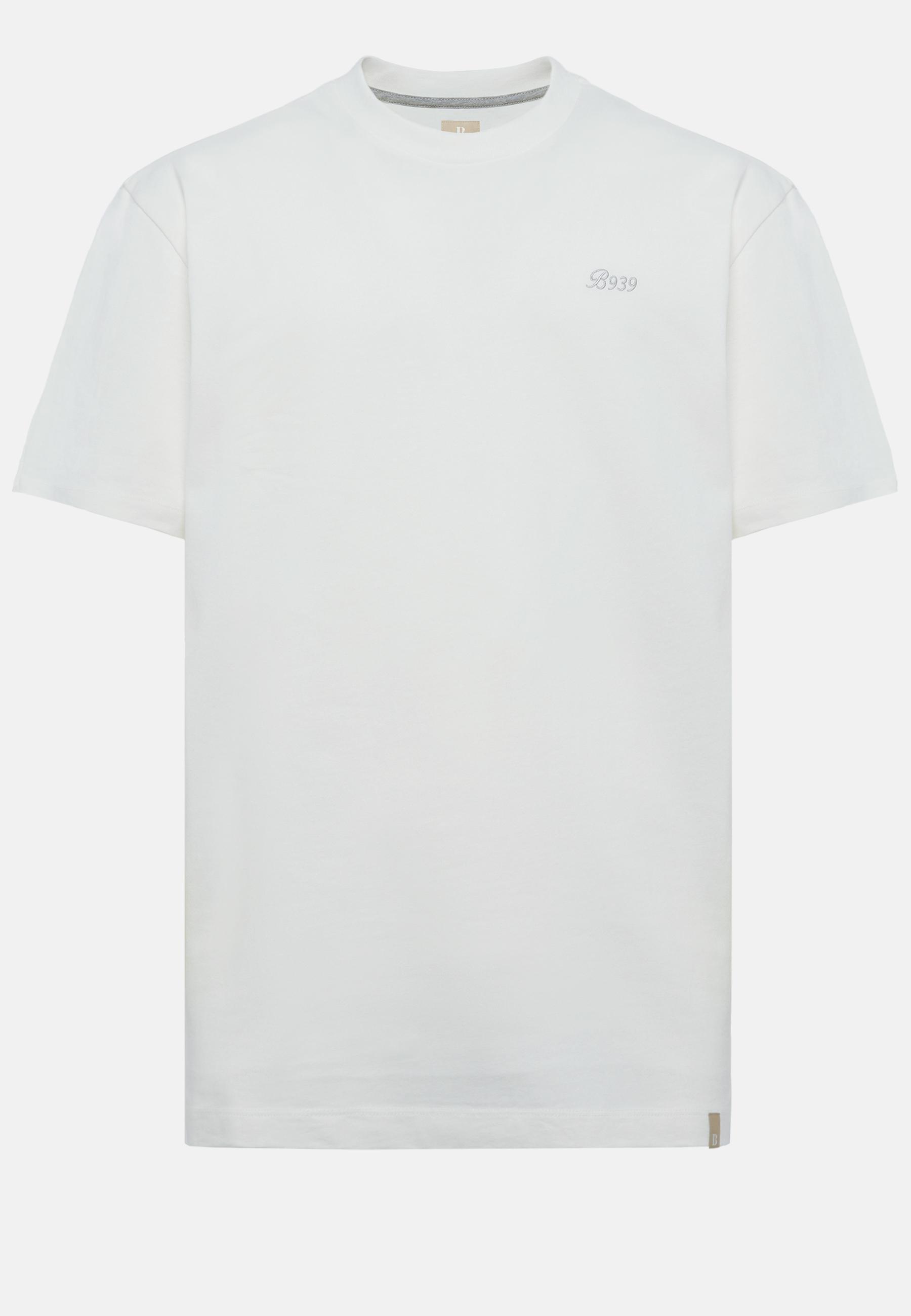 Cotton Blend T-Shirt White, White, large image number 4