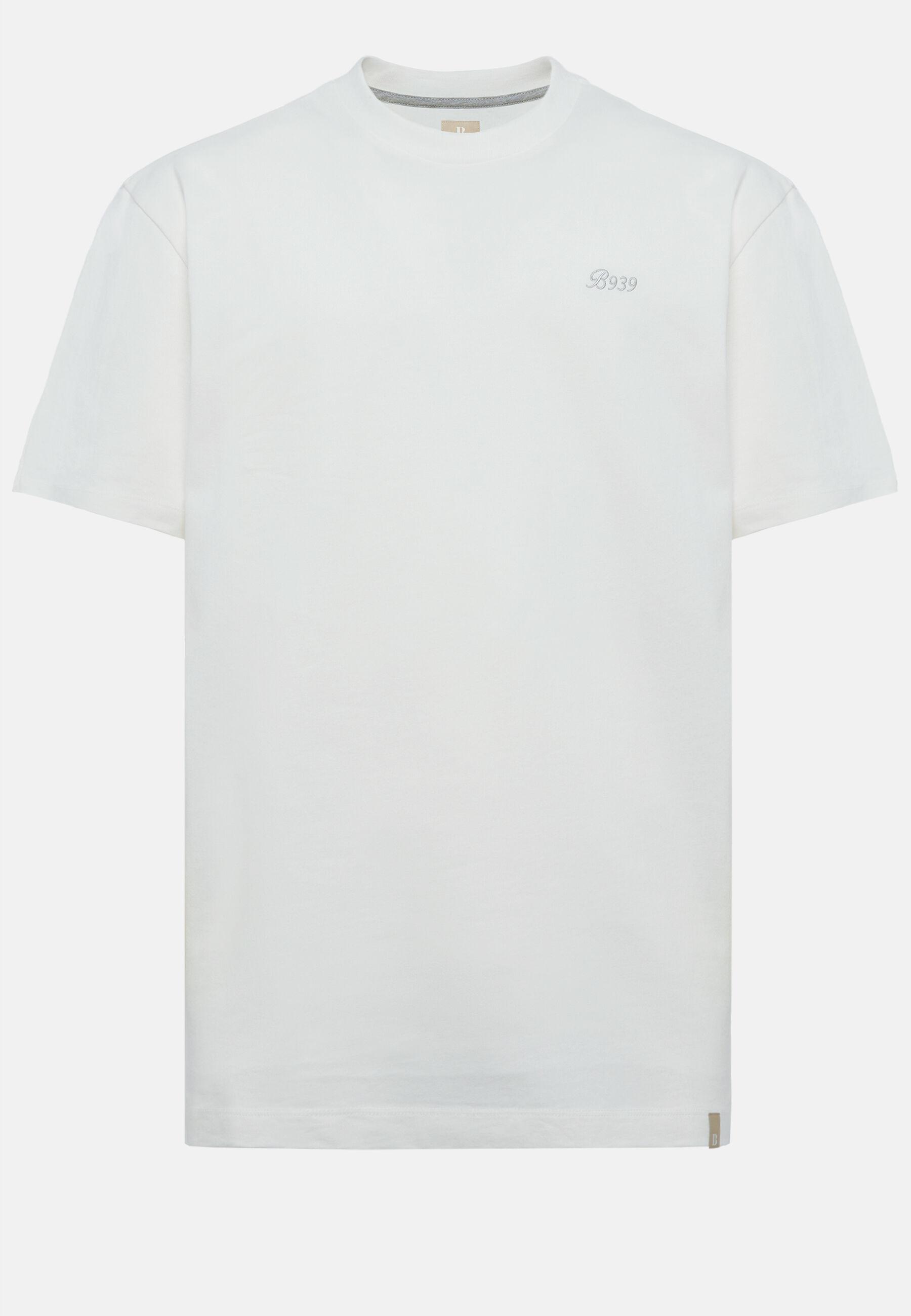 Cotton Blend T-Shirt White, White, large image number 5