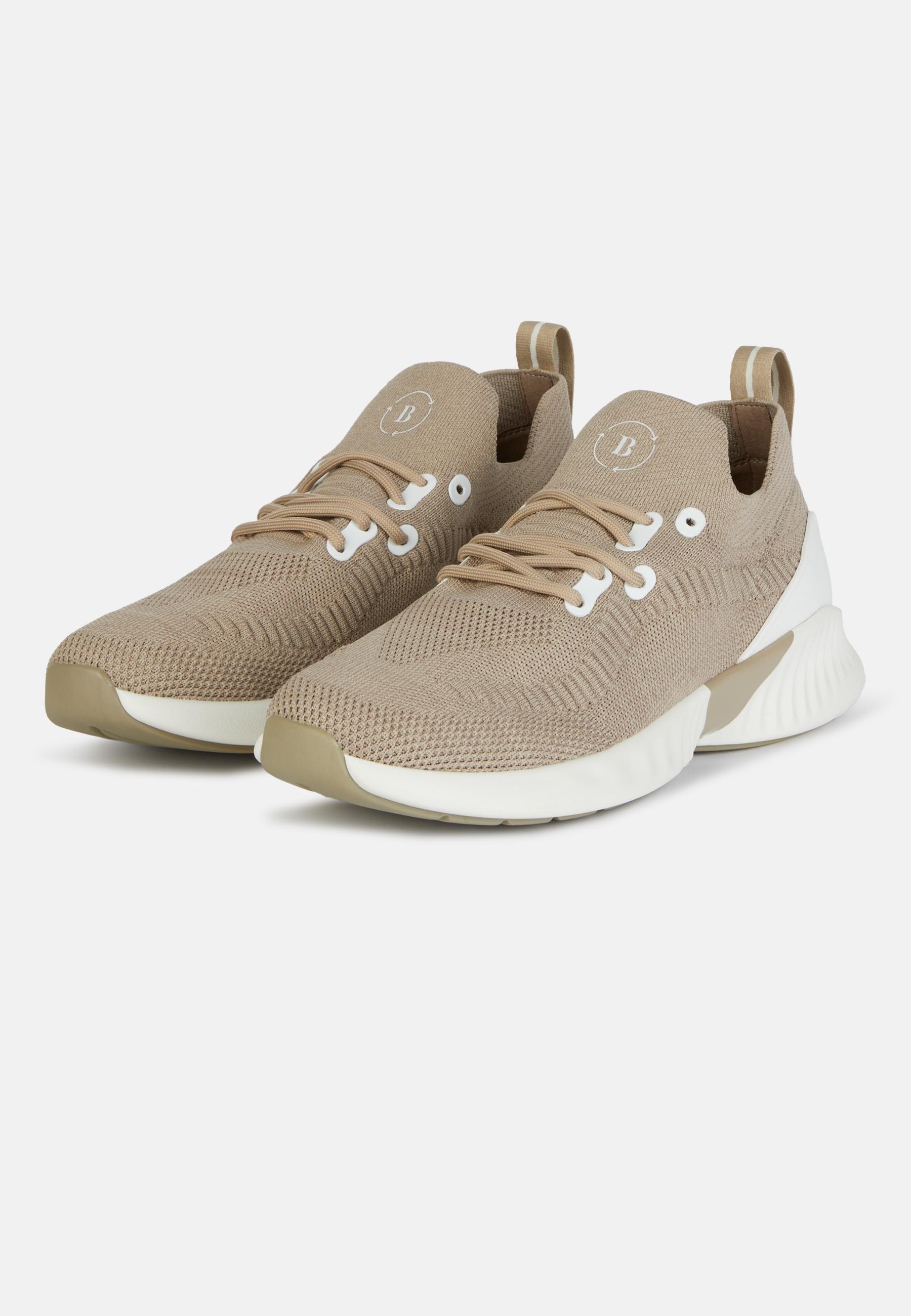 Boggi Milano - Beige Recycled Yarn Willow Trainers