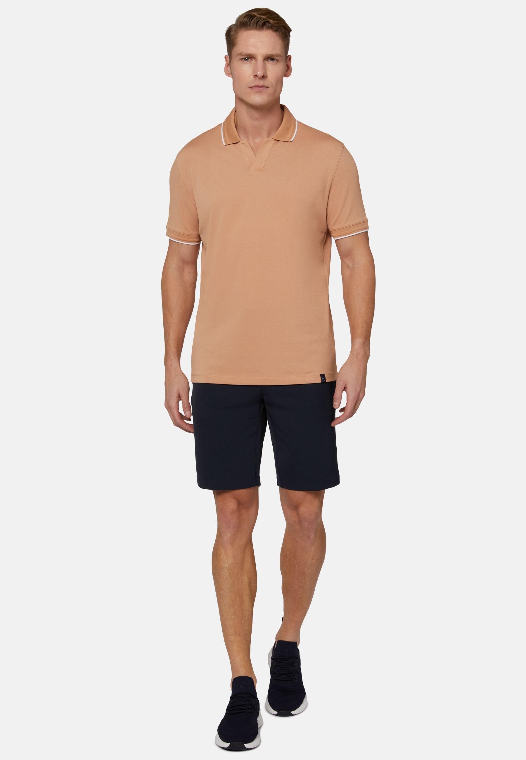 B-Tech Stretch Nylon Bermuda Shorts Navy, Navy blue, medium