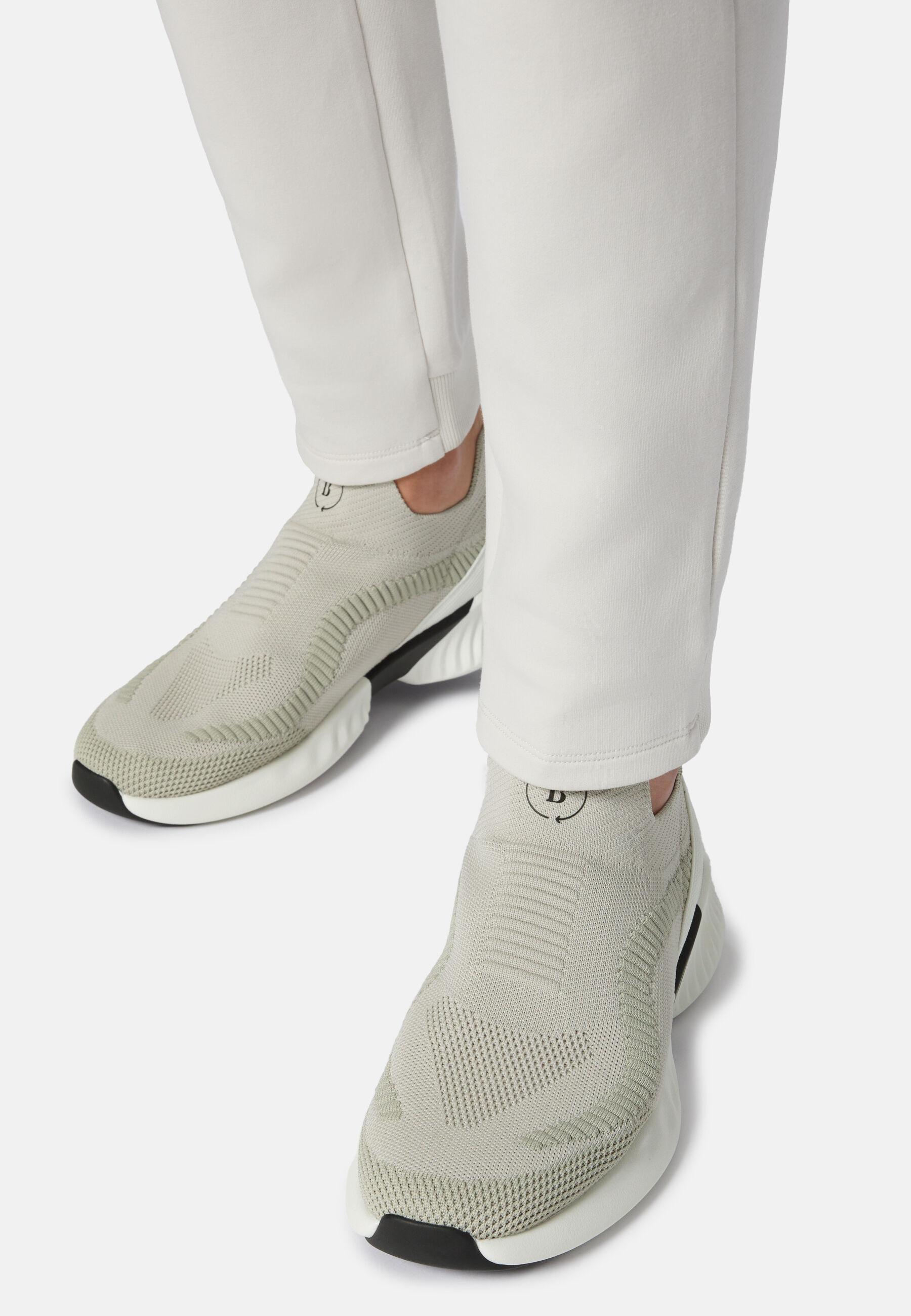 Recycled Yarn Willow Trainers Cream, Cream, medium