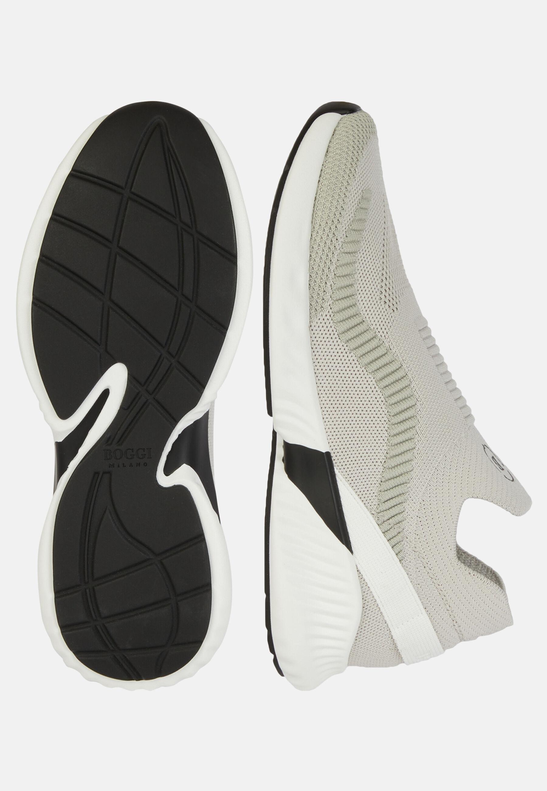 Recycled Yarn Willow Trainers Cream, Cream, medium