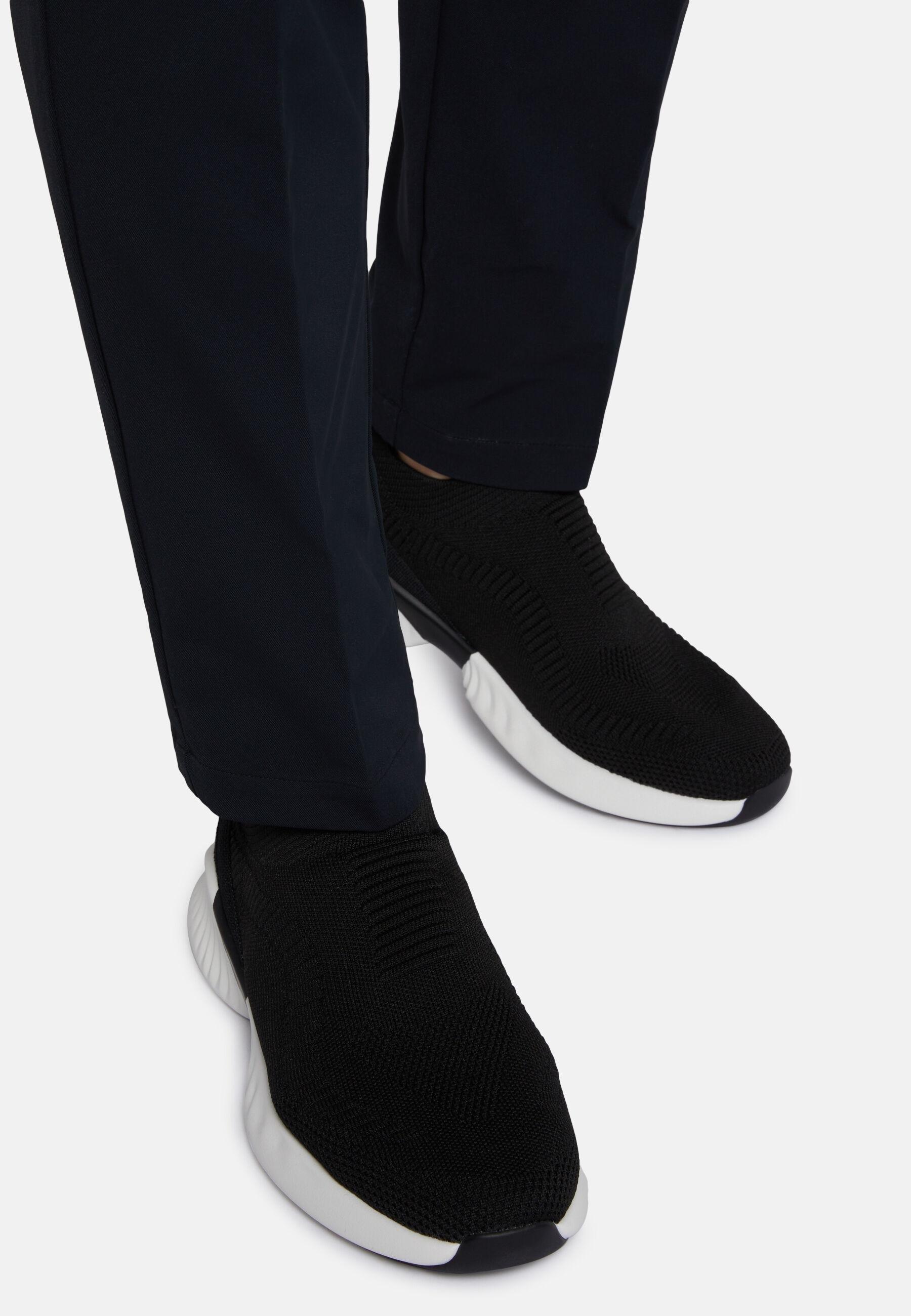 Recycled Yarn Willow Trainers Black, 3901_BLAC, medium