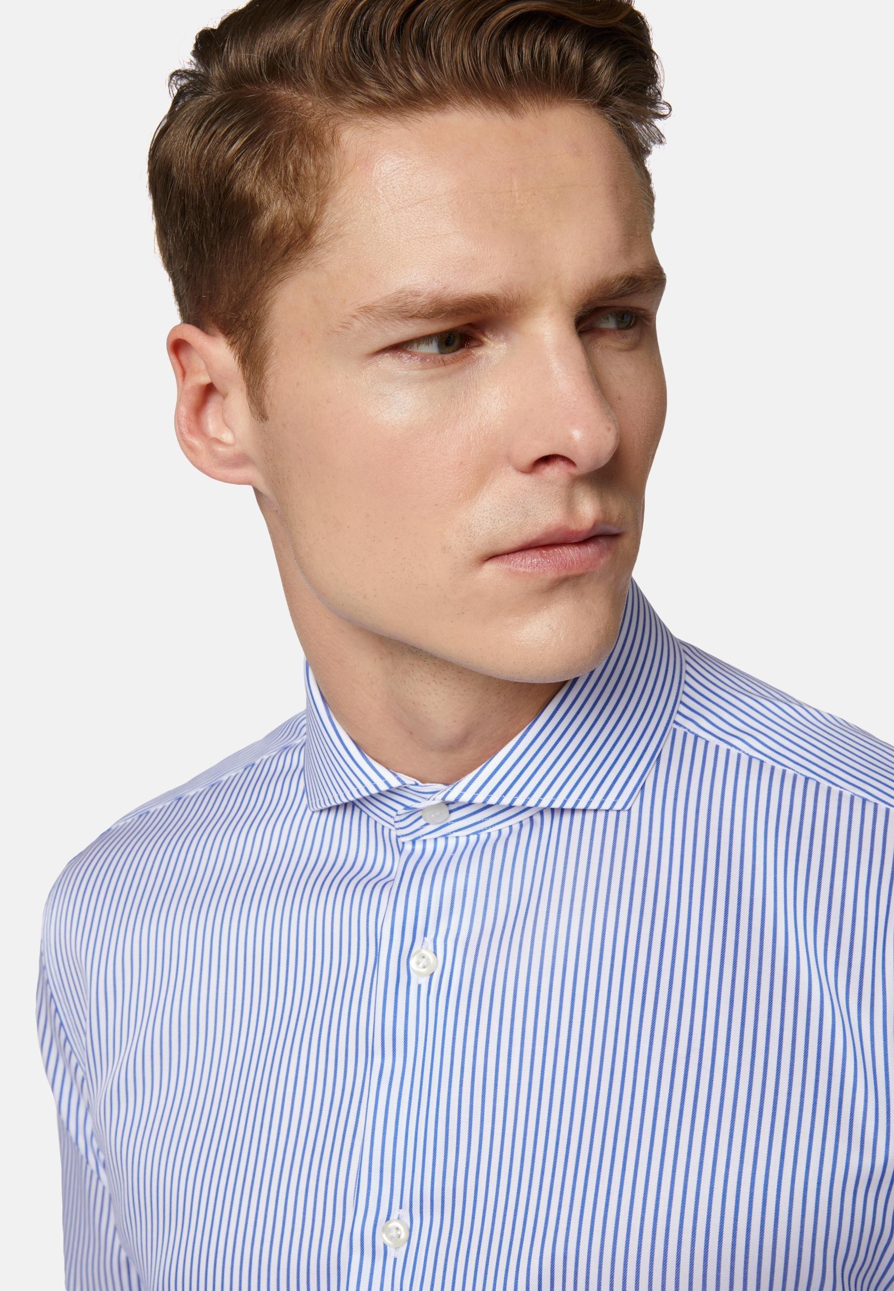 Regular Fit Royal Striped Shirt Blue, , large image number 2