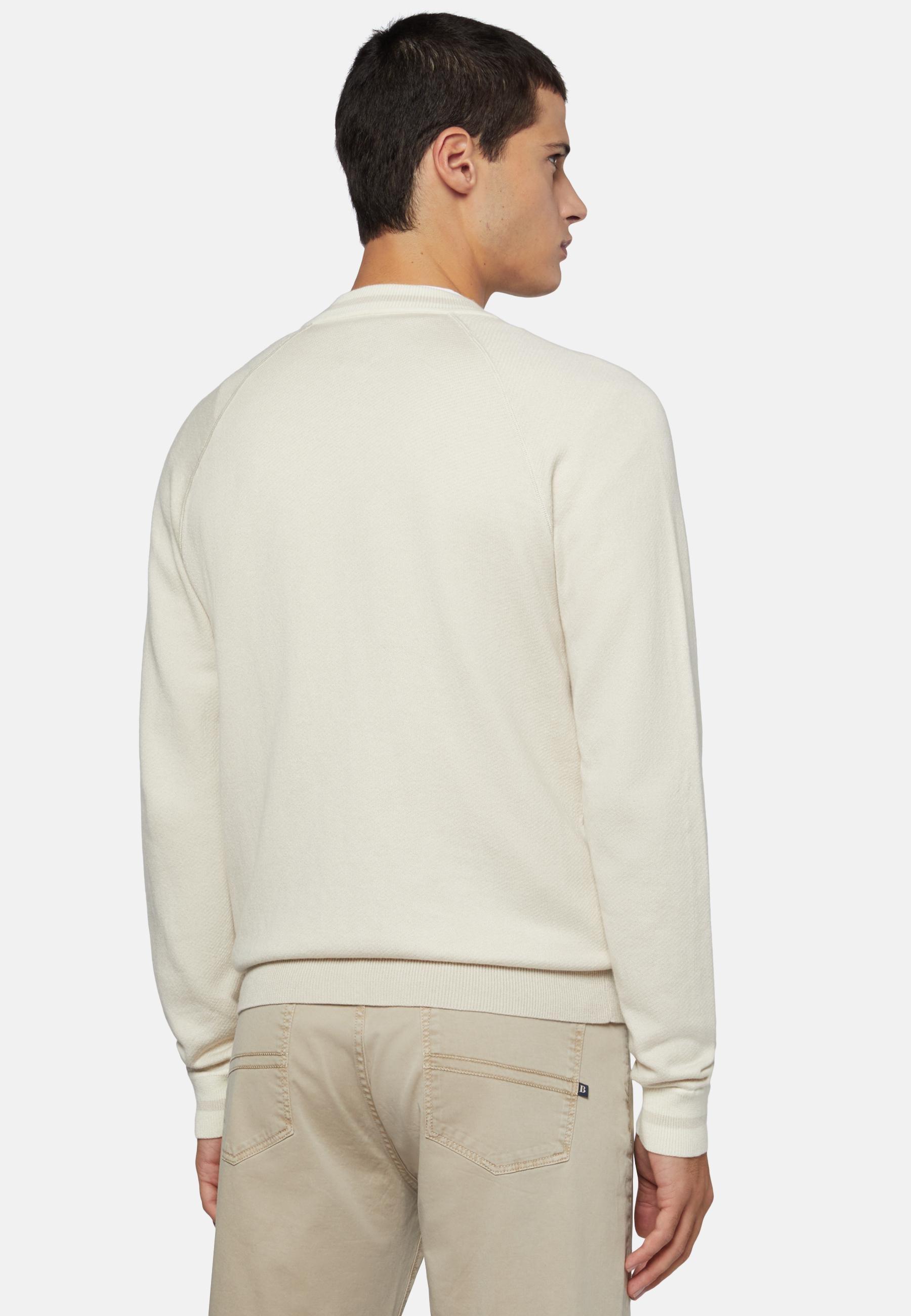 Knitted Bomber Jacket Beige, , large image number 1