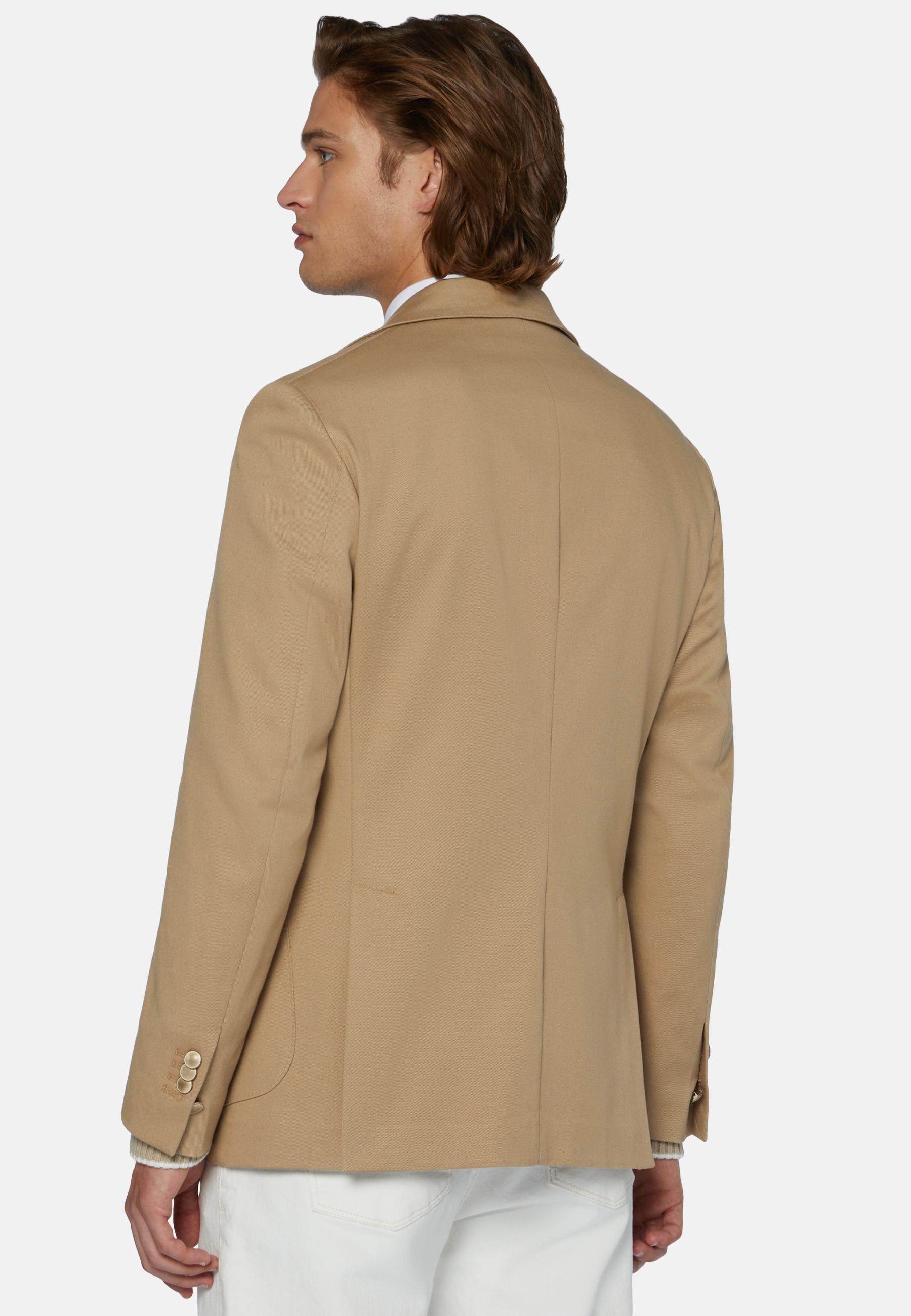 Double-Breasted Jacket Beige, 3901_BEIG, medium