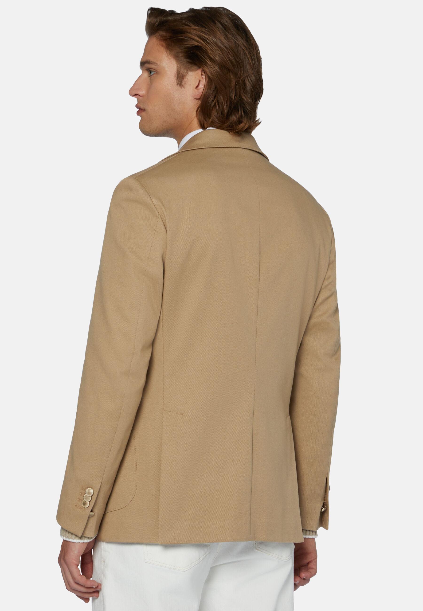 Double-Breasted Jacket Beige, Beige, large image number 3