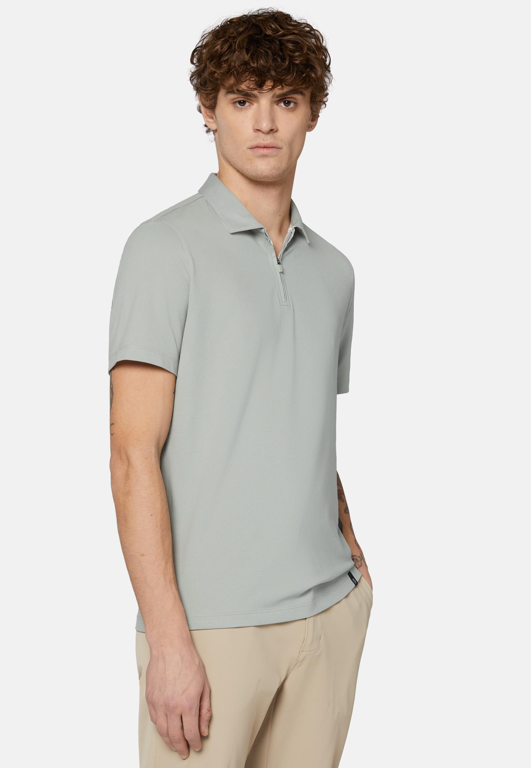 High-Performance Pique Polo Shirt Green, 3901_GREE, large image number 0