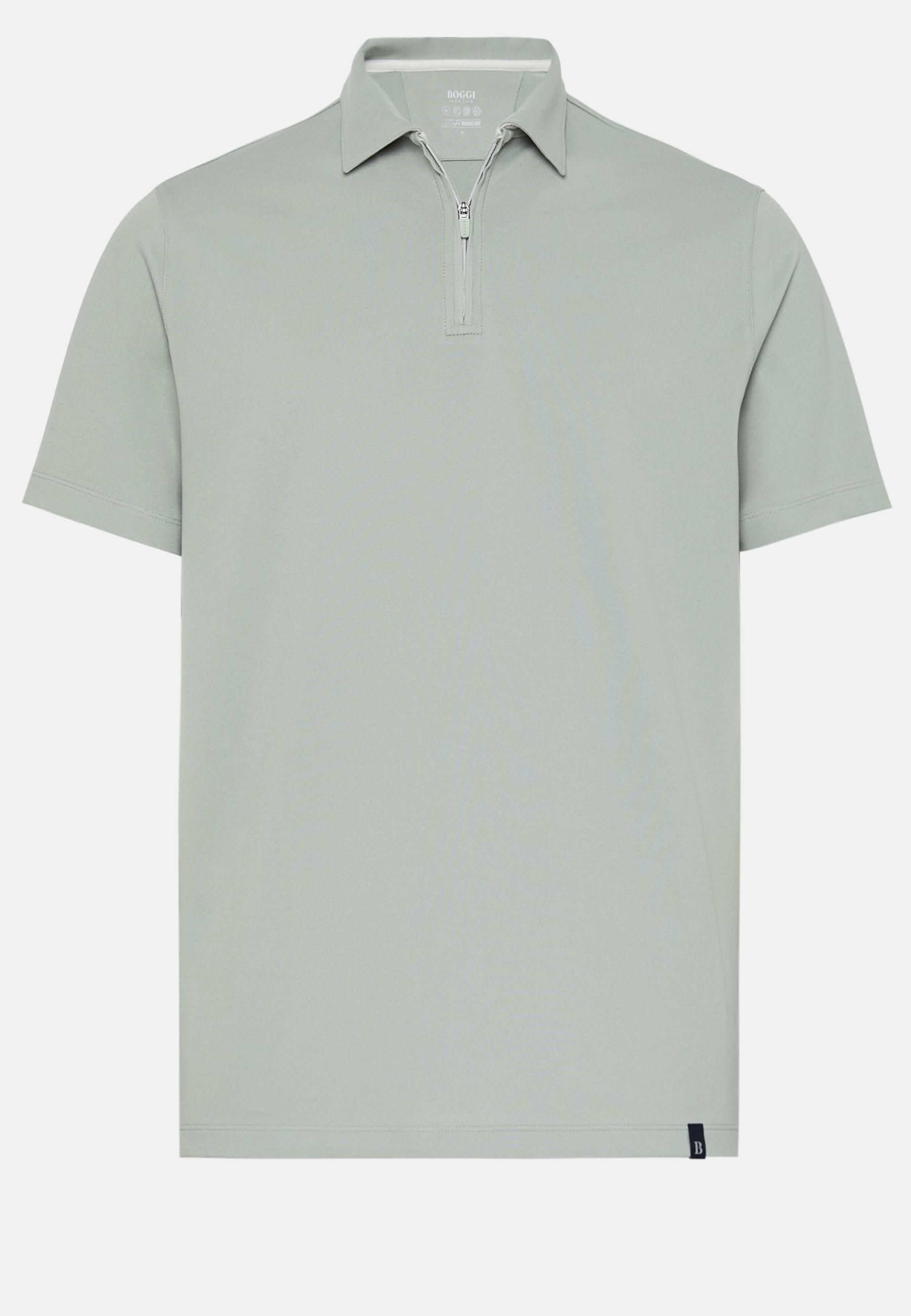 High-Performance Pique Polo Shirt Green, 3901_GREE, large image number 3