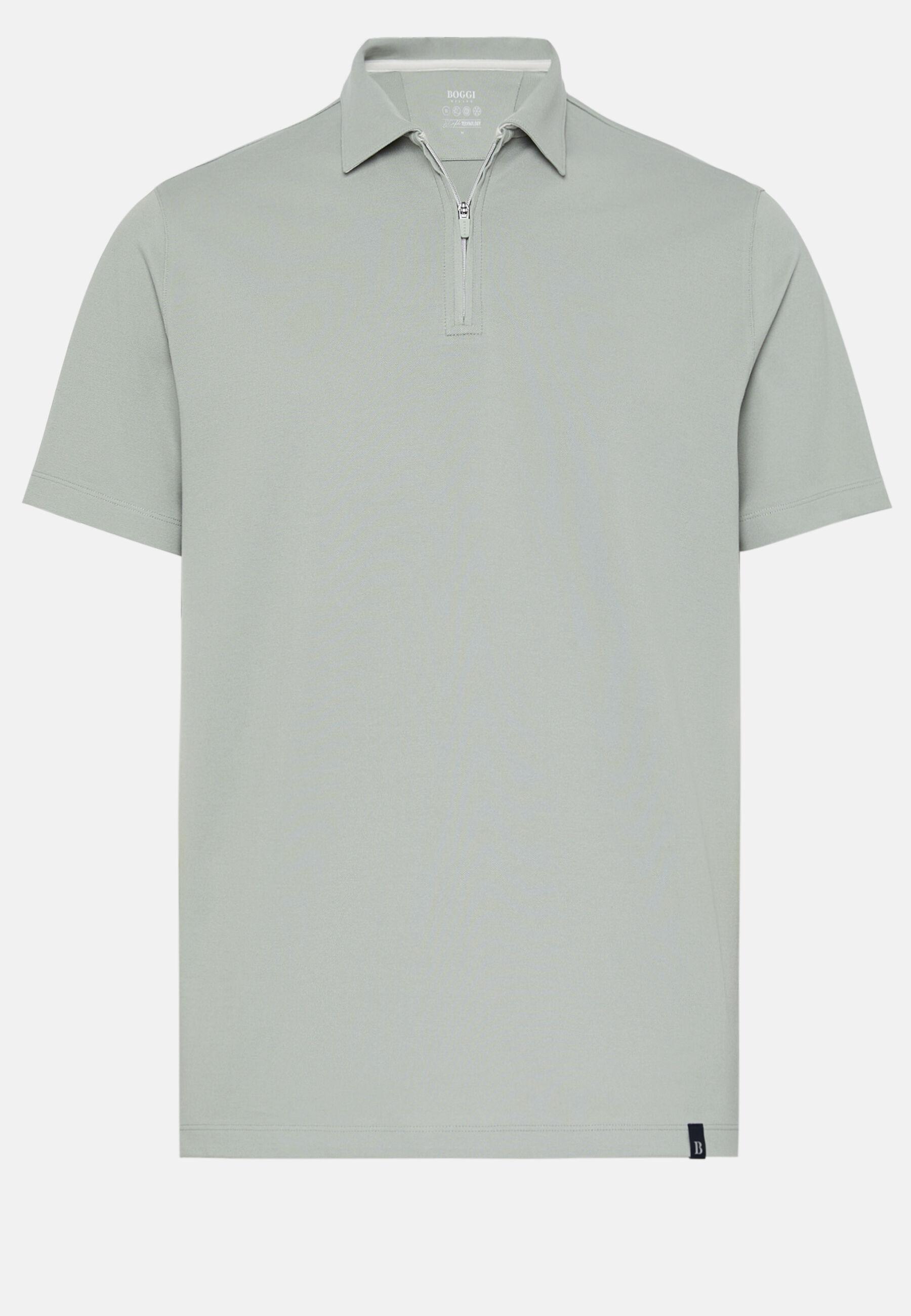 High-Performance Pique Polo Shirt Green, 3901_GREE, large image number 5