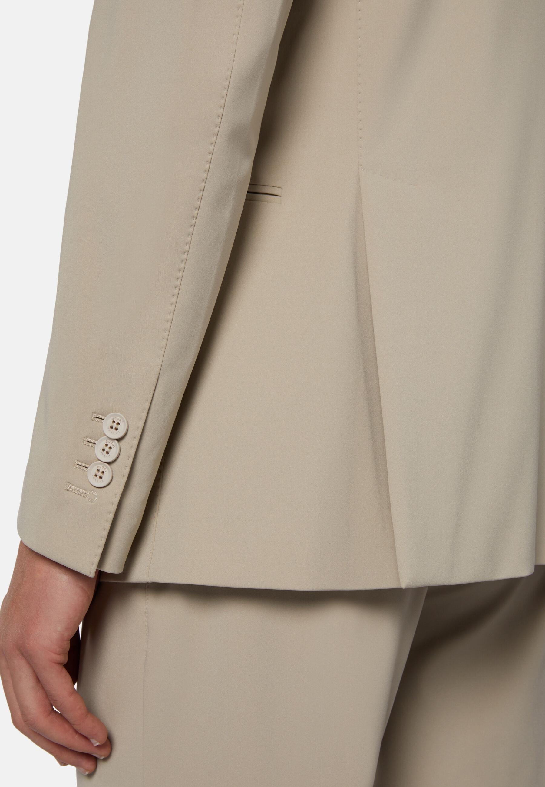 B-Tech Nylon Jacket Beige, Beige, large image number 3