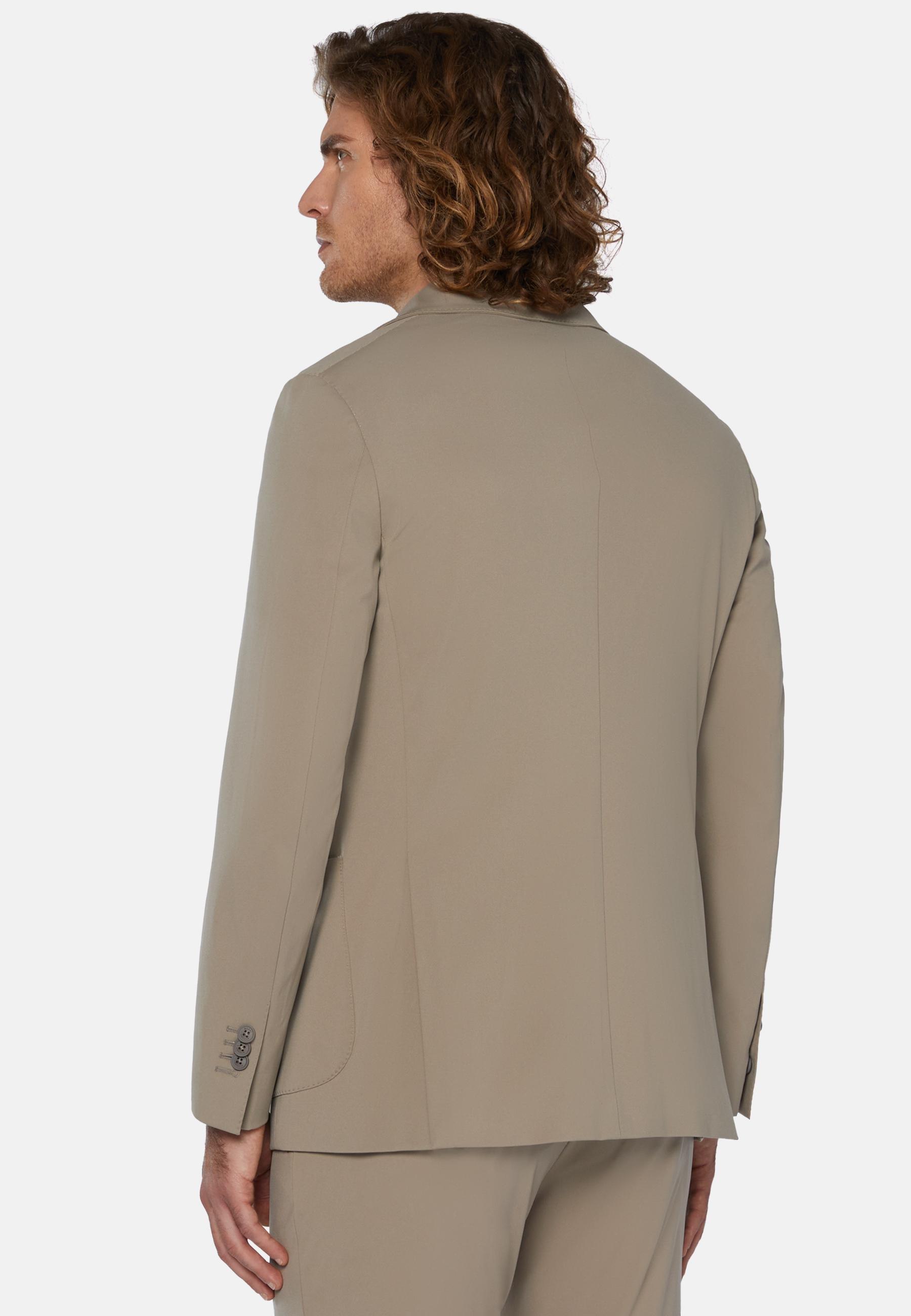 B-Tech Double-Breasted Jacket Beige, Mud, large image number 1