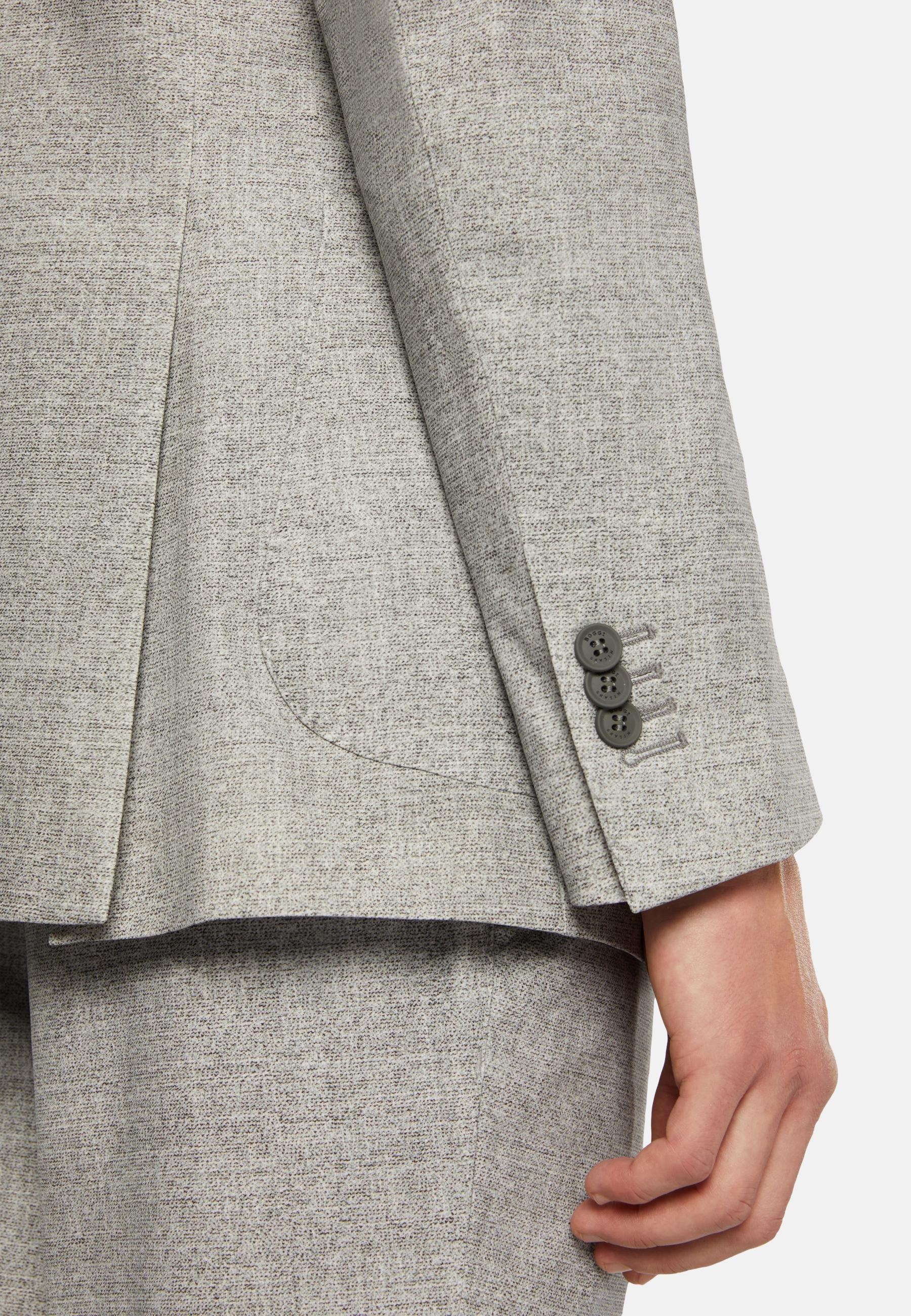 Micro Patterned Nylon Jacket Grey, , large image number 2