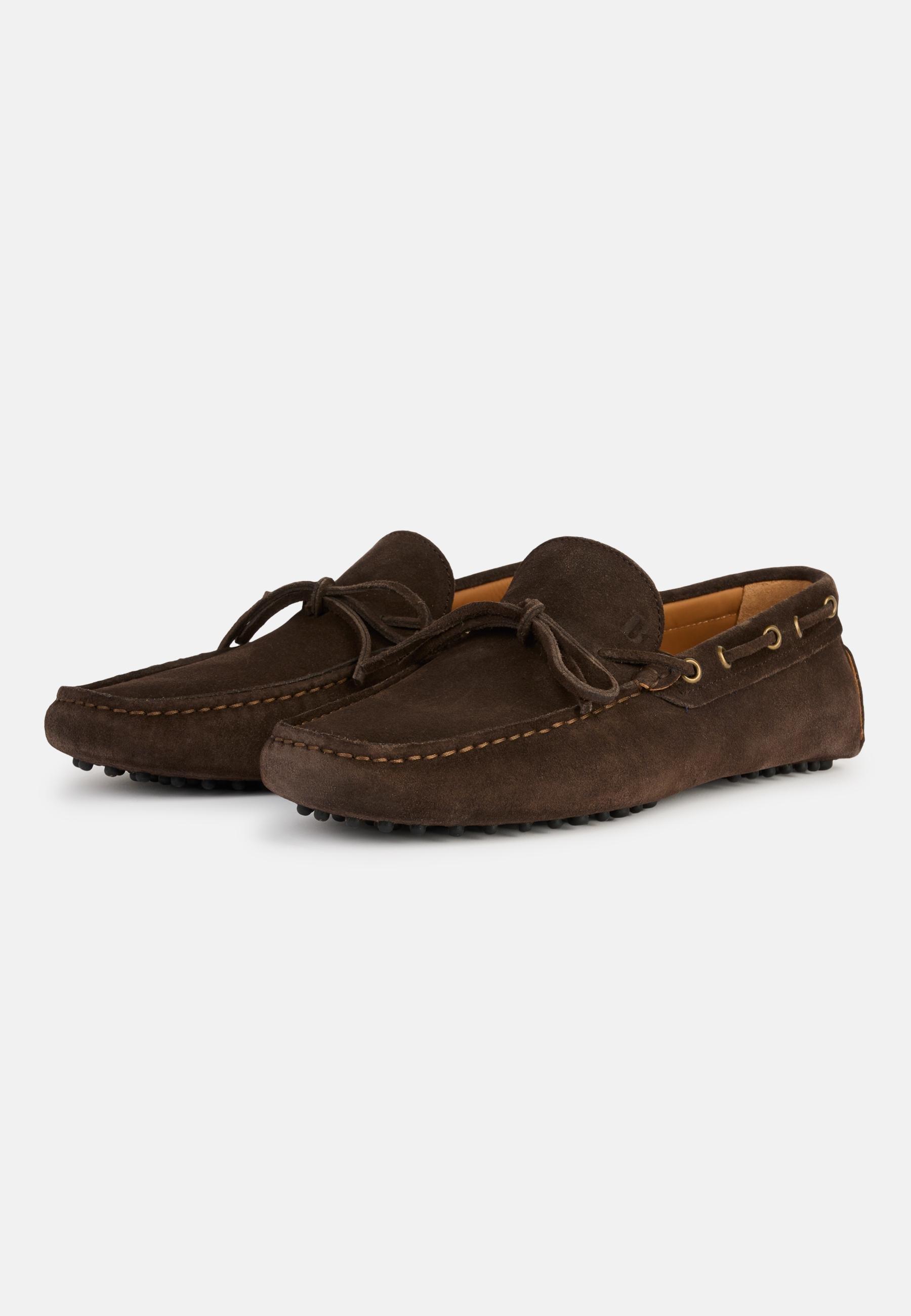 Boggi Milano - Brown Suede Loafers