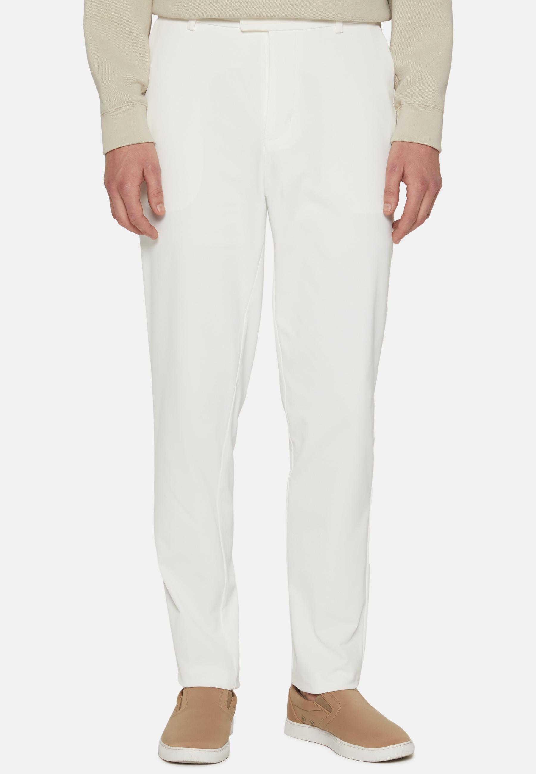 Boggi Milano - Cream B-Tech Stretch Nylon Trousers