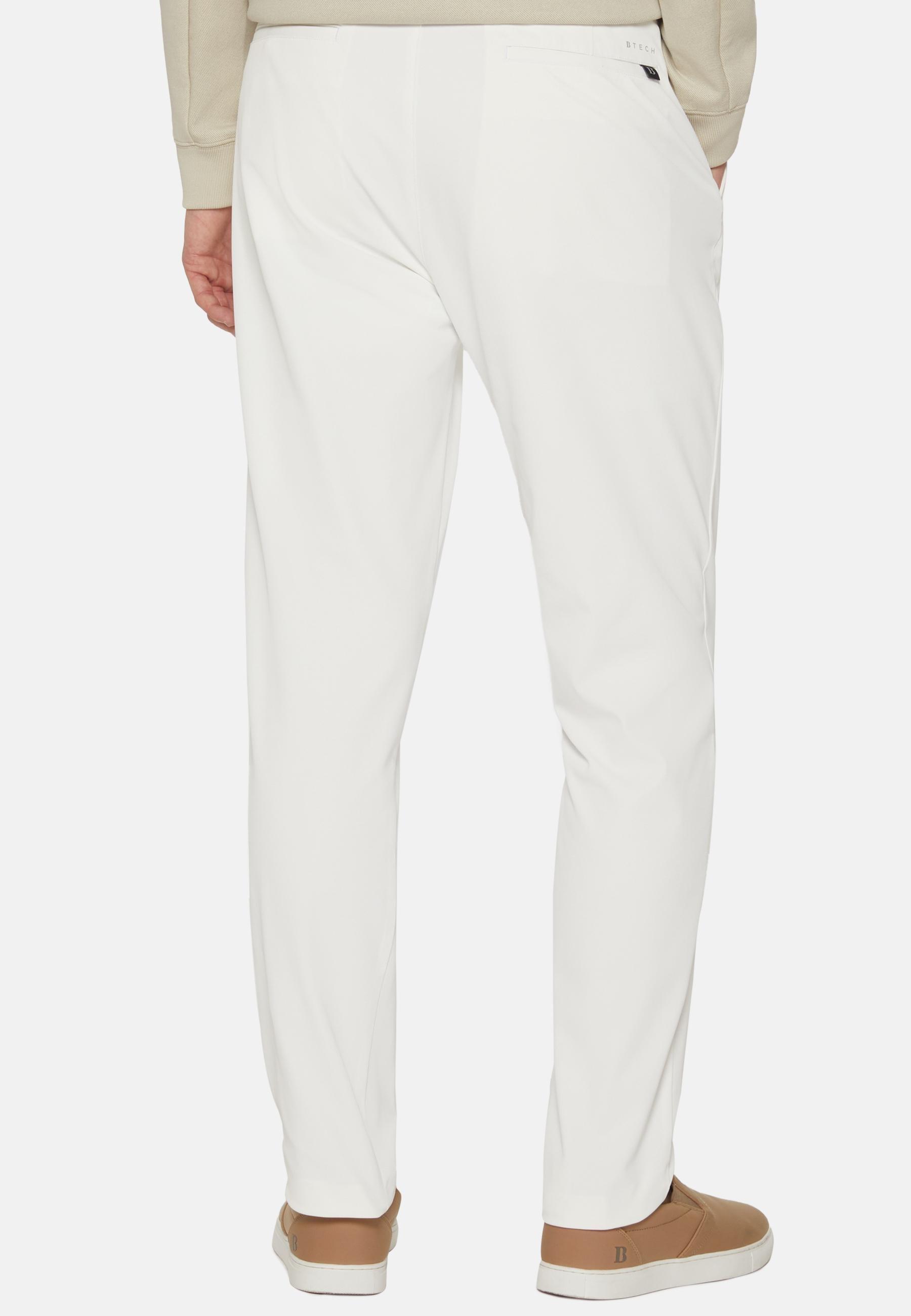 Boggi Milano - Cream B-Tech Stretch Nylon Trousers