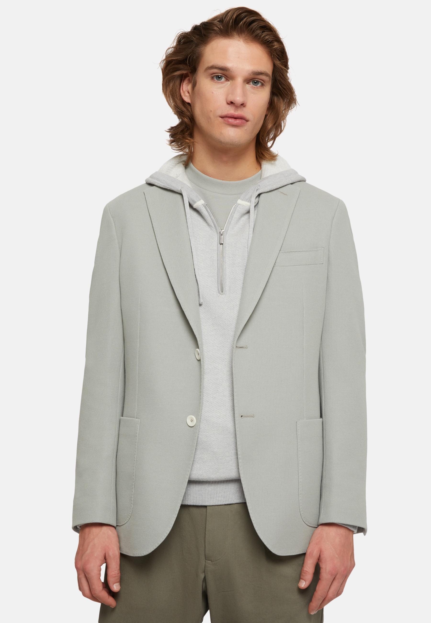 Cotton B Jersey Jacket Green, Green, large image number 0