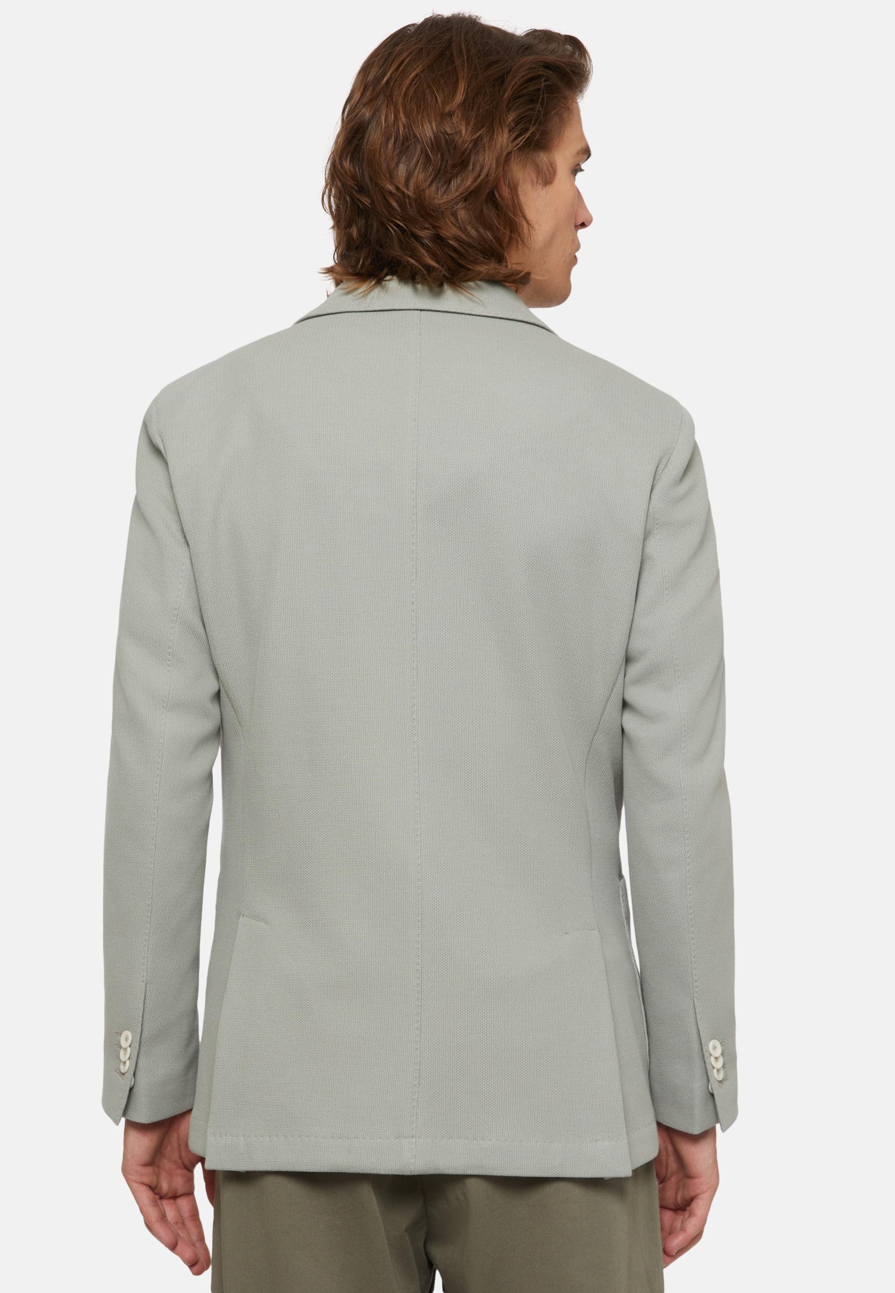 Cotton B Jersey Jacket Green, Green, large image number 2