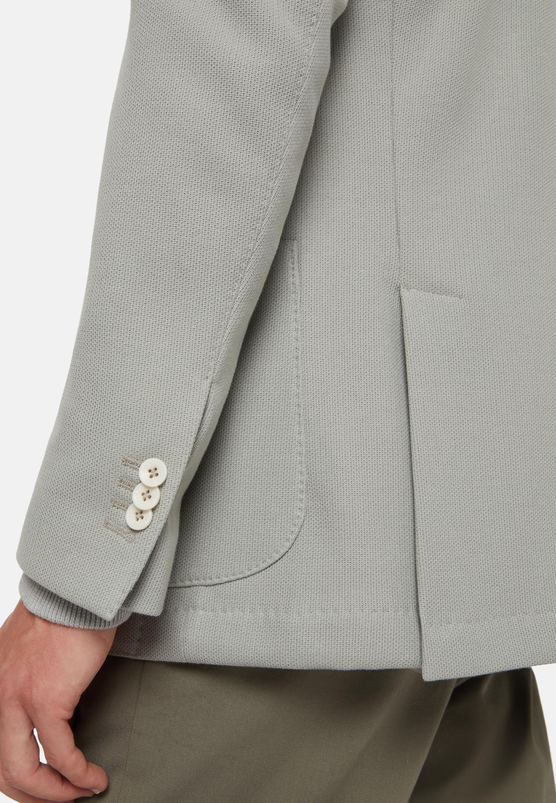 Cotton B Jersey Jacket Green, Green, large image number 3