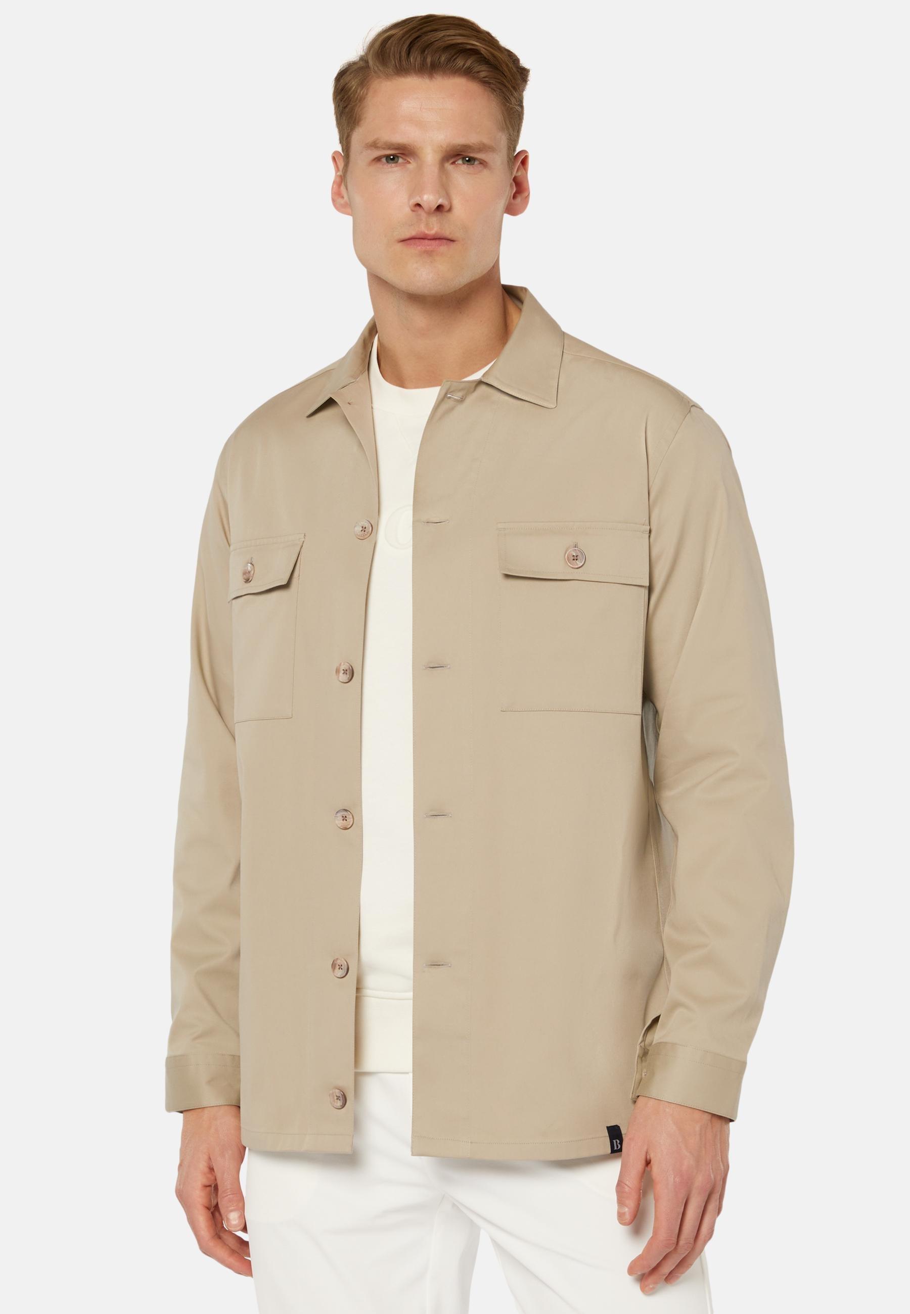 Camp Overshirt Beige, , large image number 0