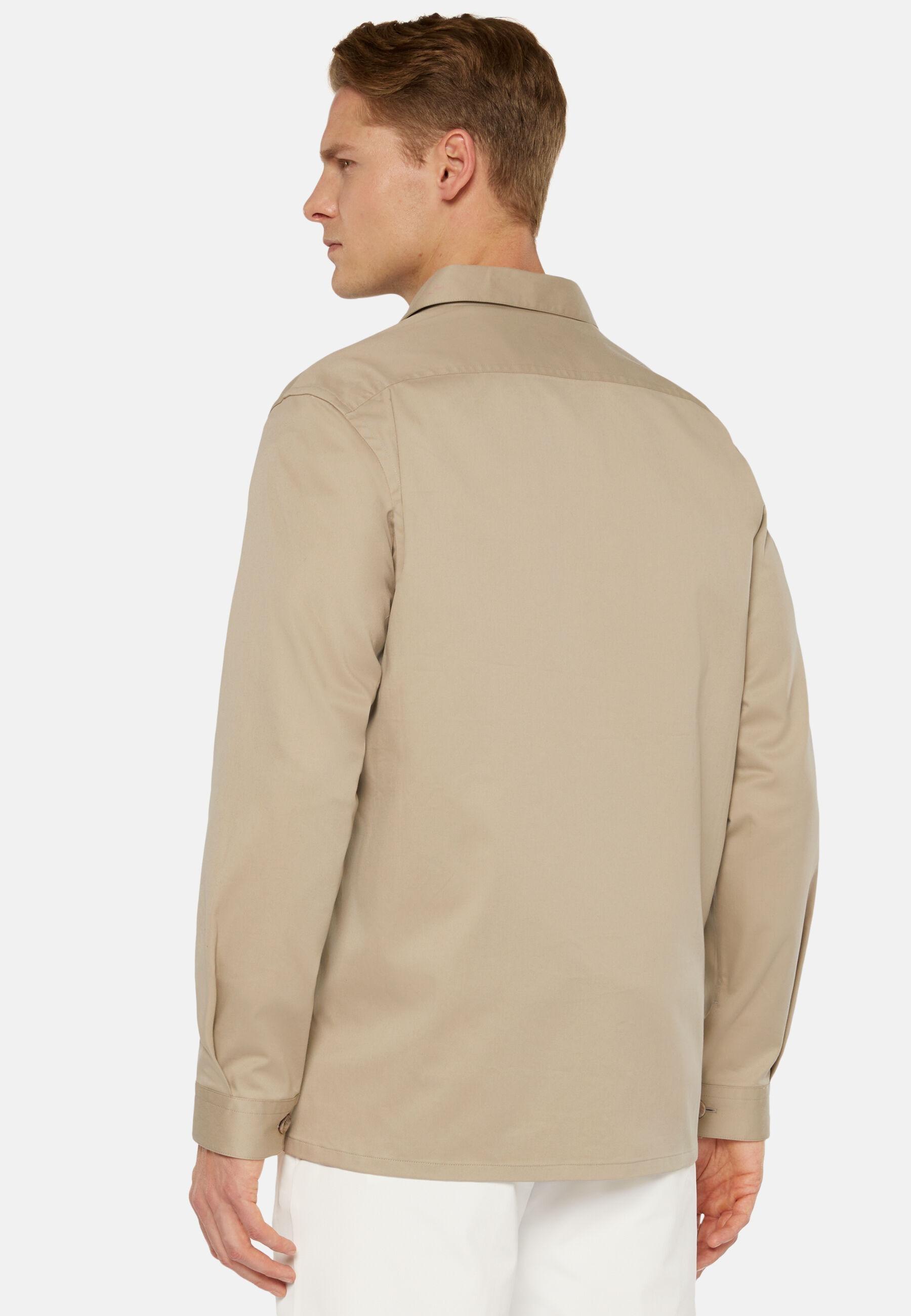 Camp Overshirt Beige, Beige, medium