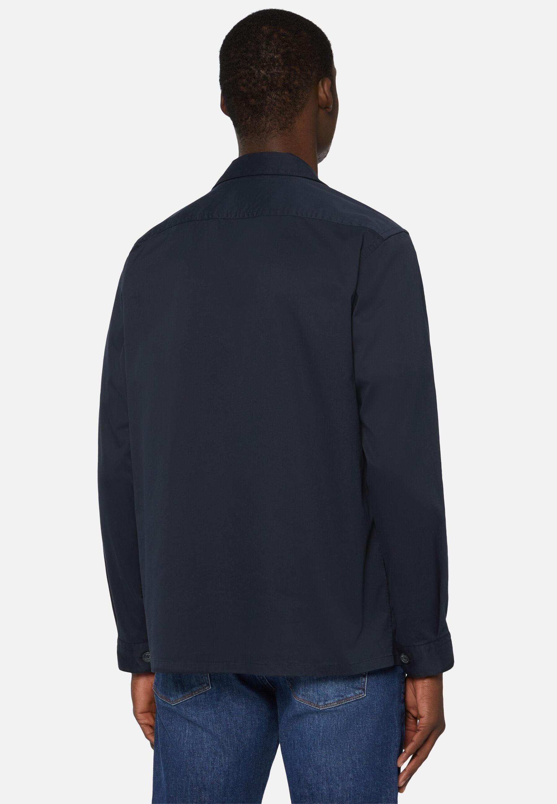 Camp Overshirt Navy, Navy blue, large image number 1
