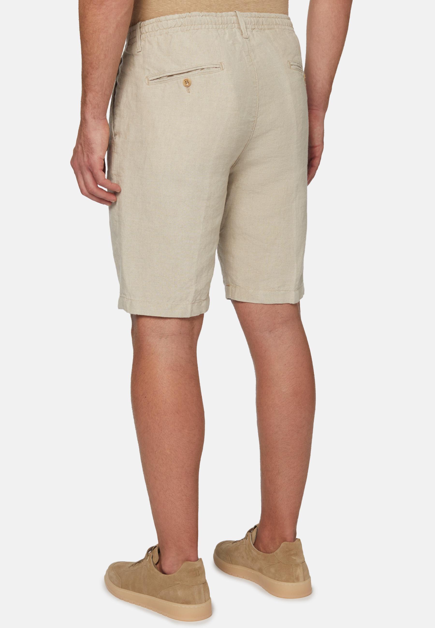 Linen Bermudas Beige, Sand, large image number 2