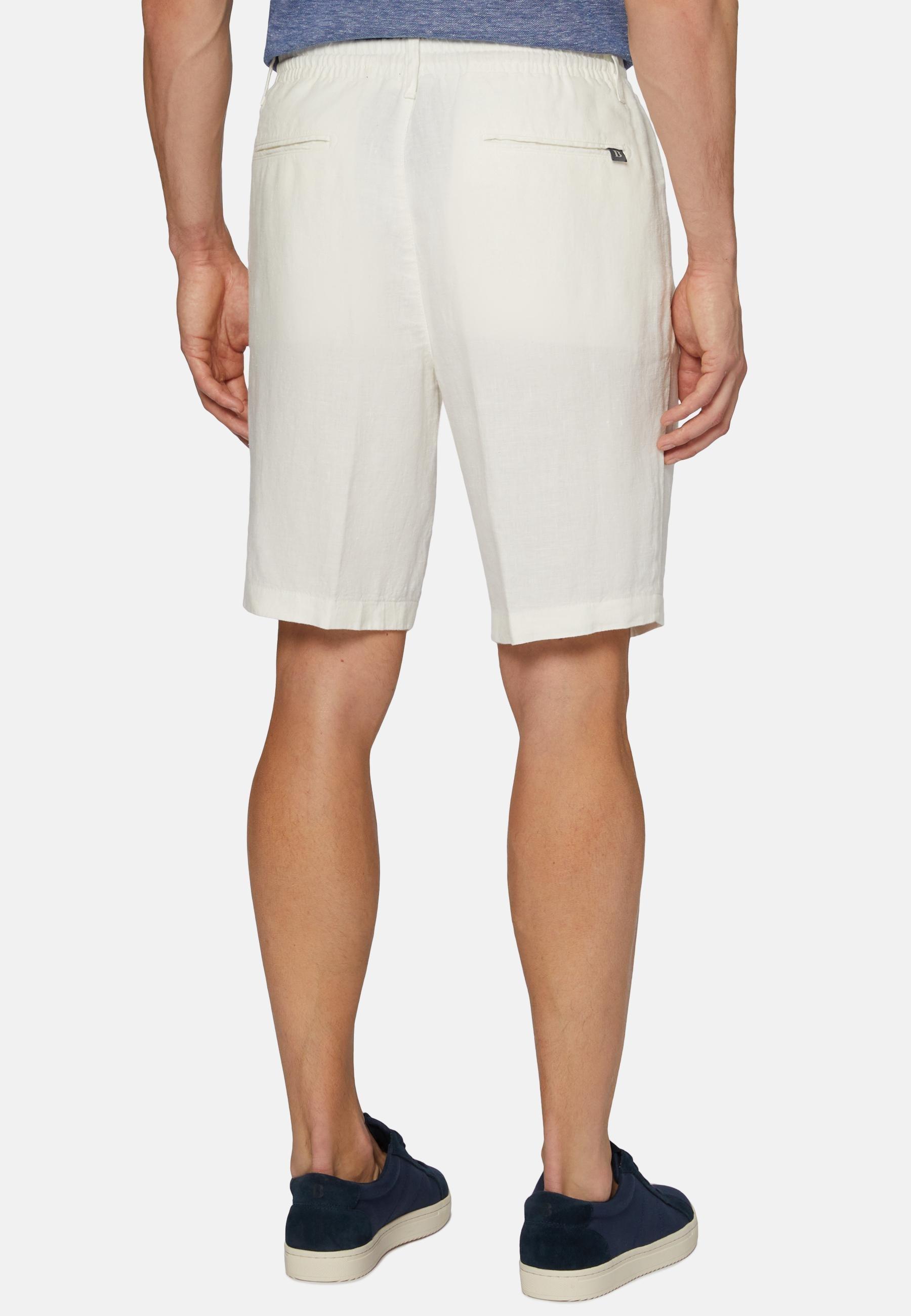 Linen Bermudas White, , large image number 2