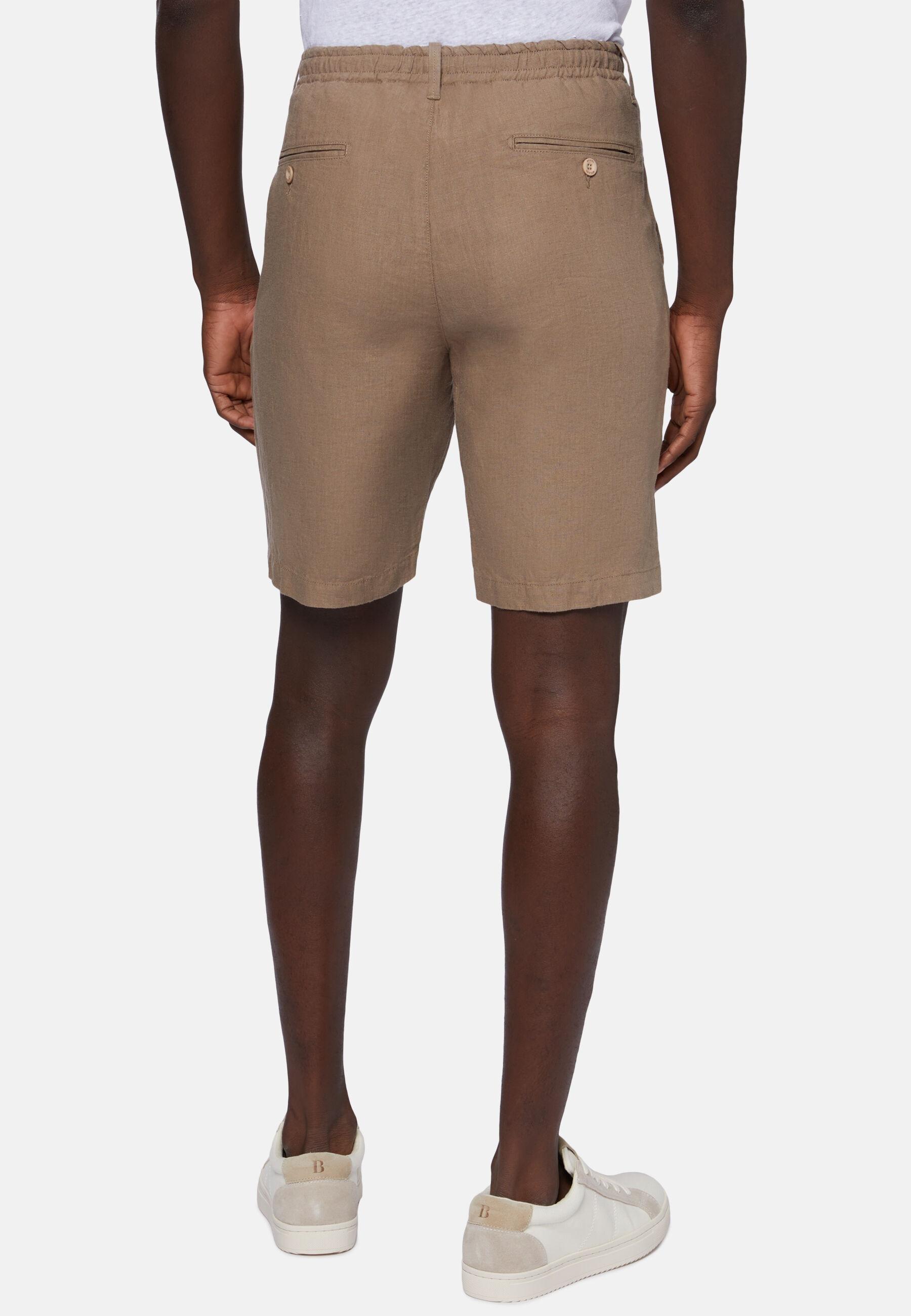 Short Sleeved Overshirt Blue, Taupe, large image number 5