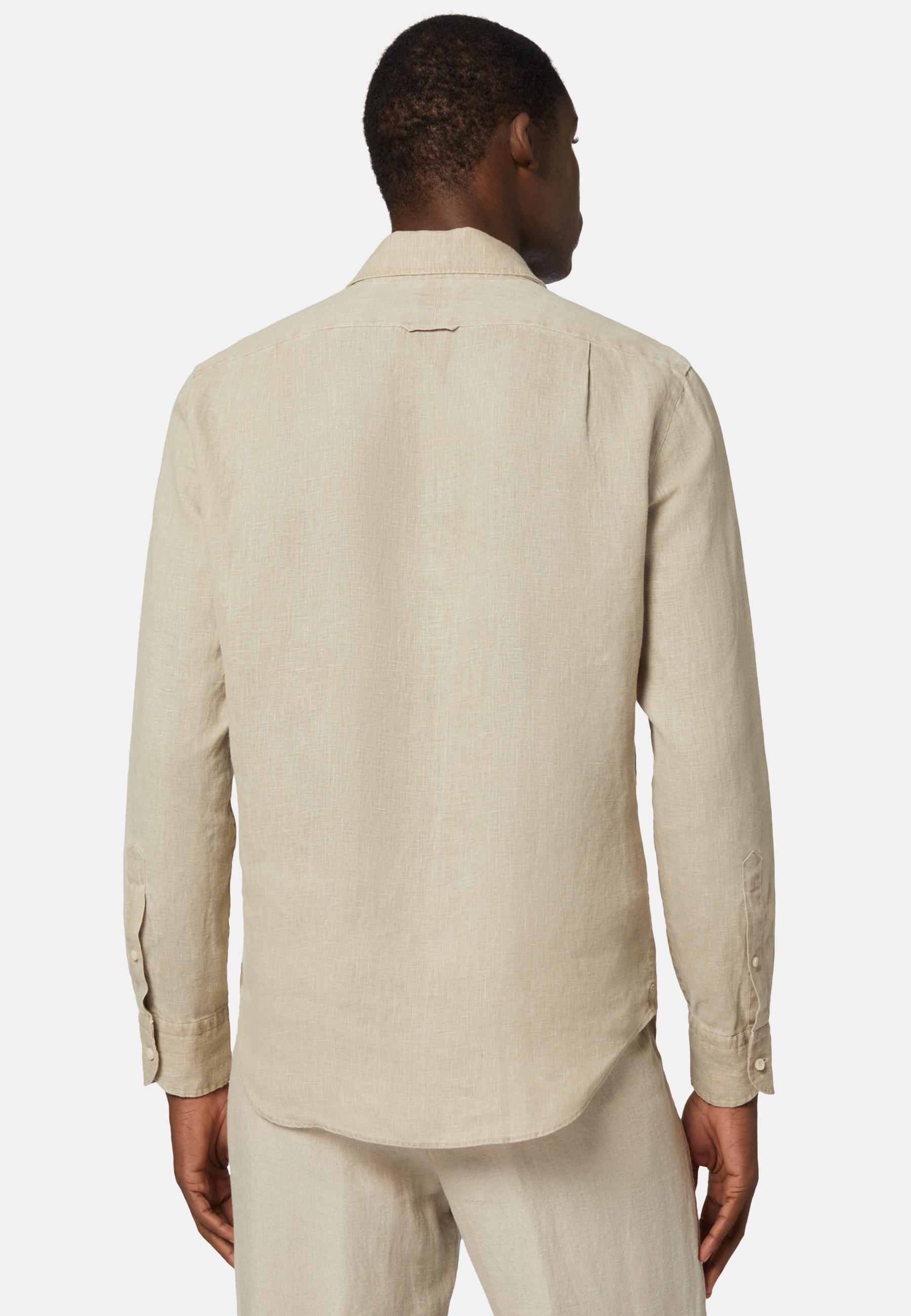 Boggi Milano - Beige Linen Shirt