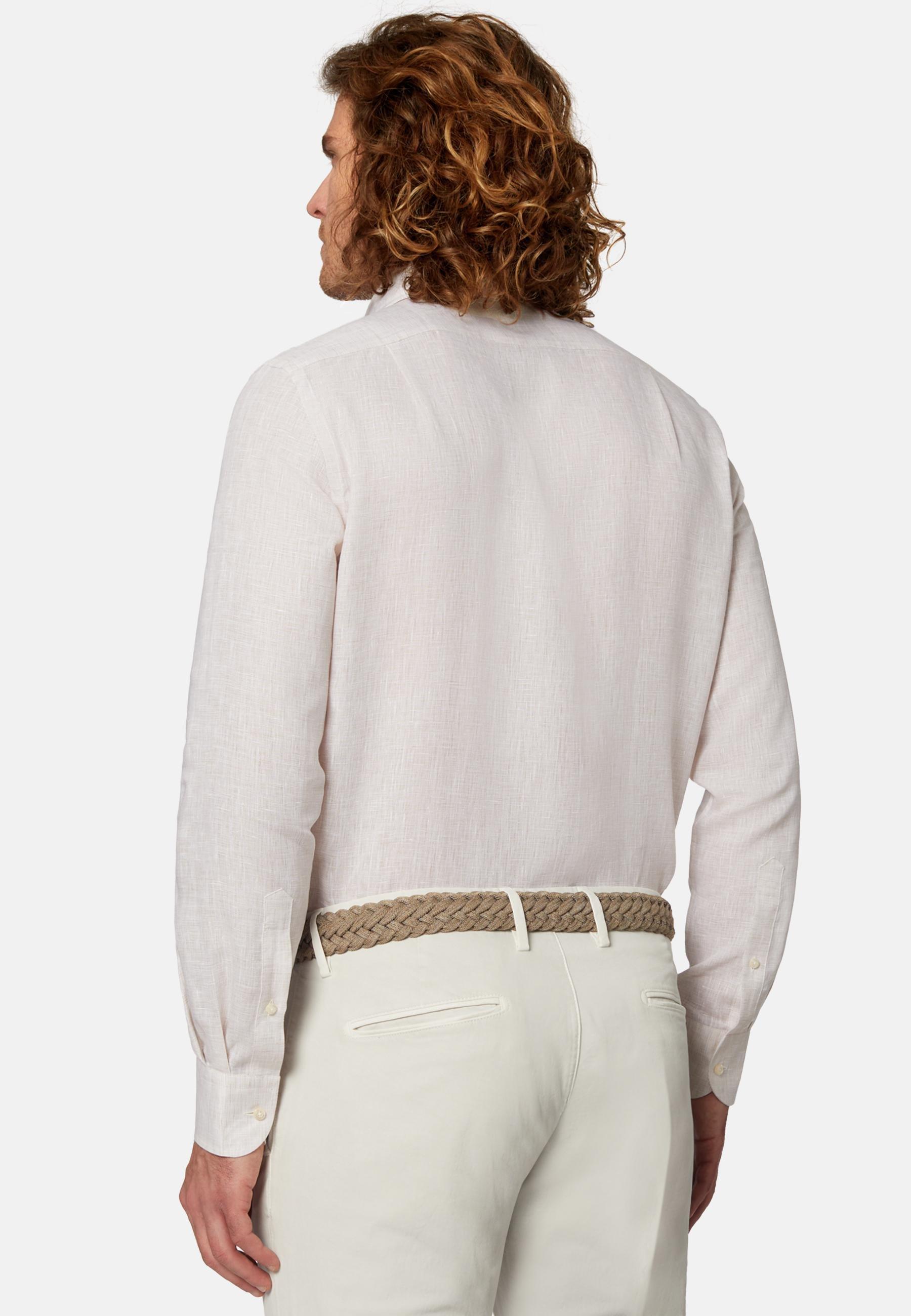 Linen Shirt Beige, , large image number 1