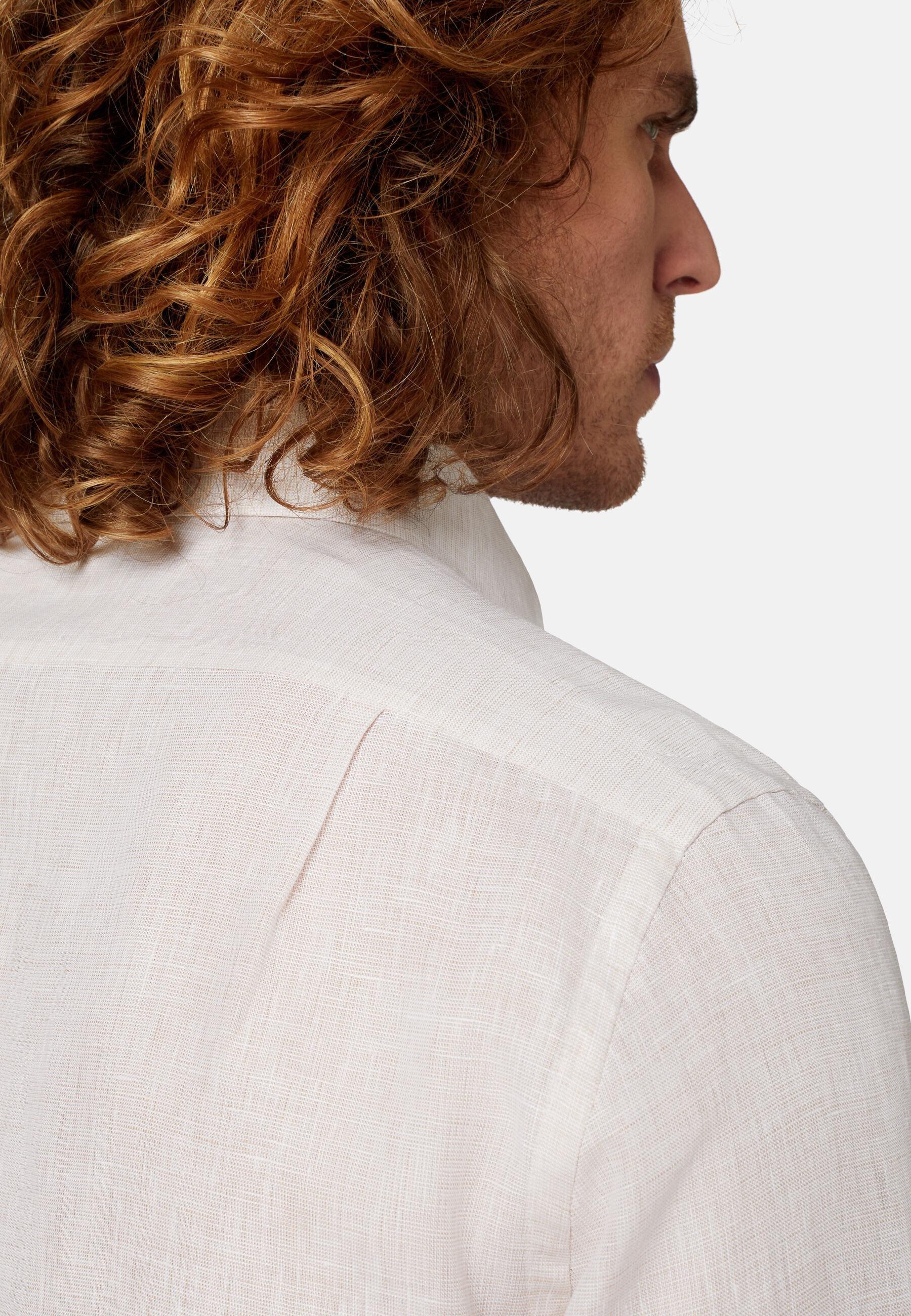 Linen Shirt Beige, Sand, large image number 2