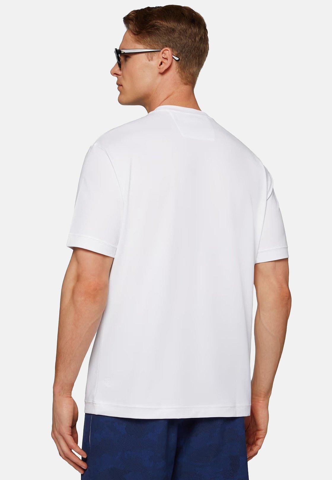 Pique Polo T-Shirt White, 3901_WHIT, large image number 2