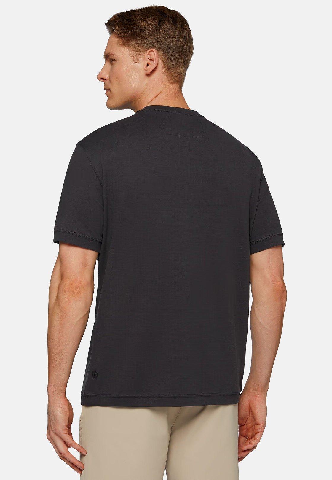 Polo T-Shirt in Piqu&eacute;, Black, Black, large image number 5