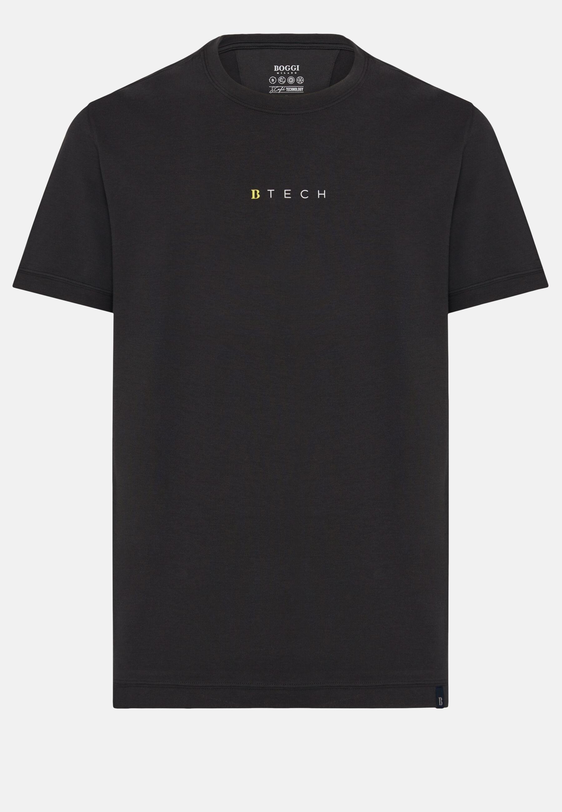 Polo T-Shirt in Piqu&eacute;, Black, Black, large image number 6