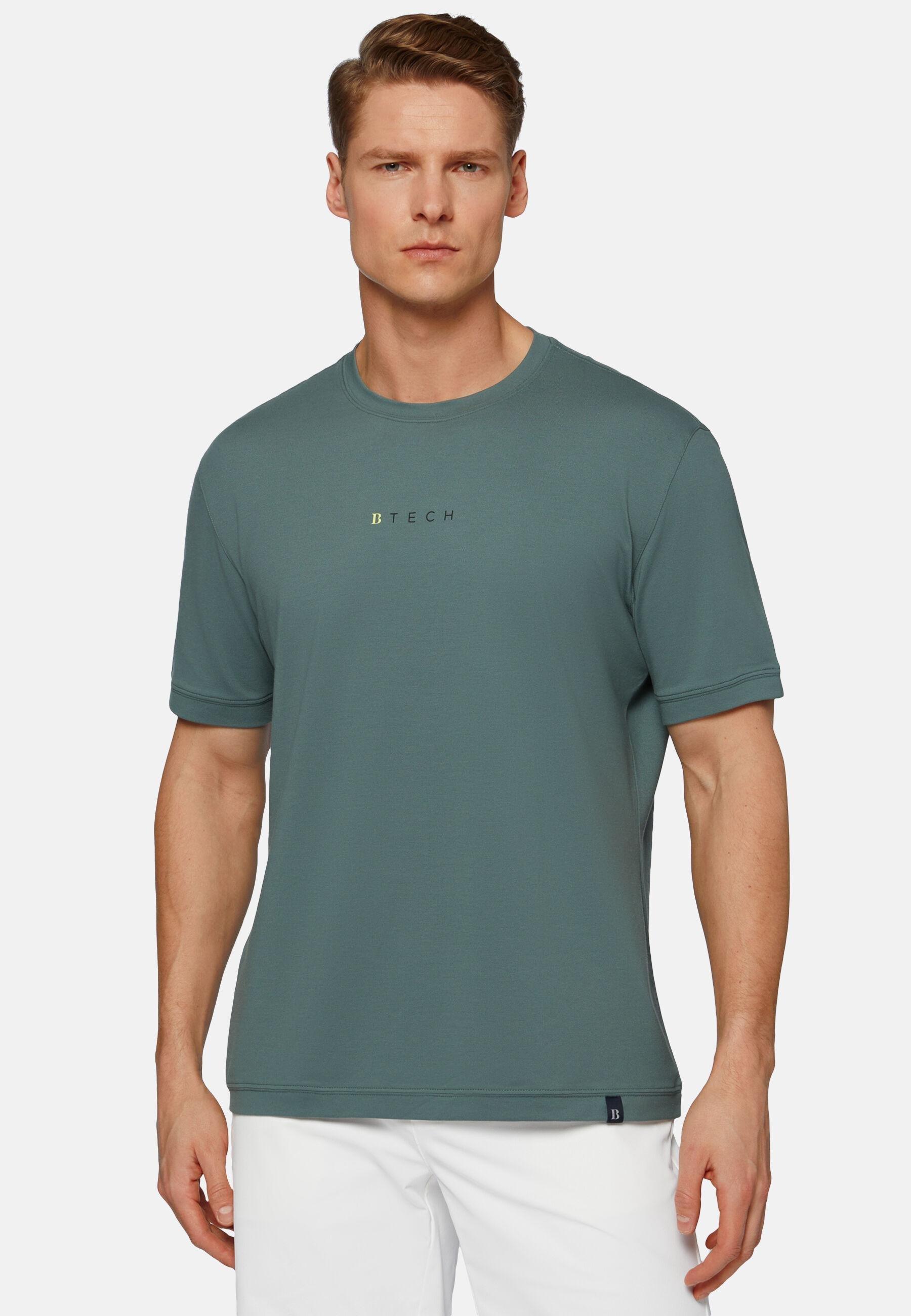 Pique Polo T-Shirt Green, Green, large image number 1
