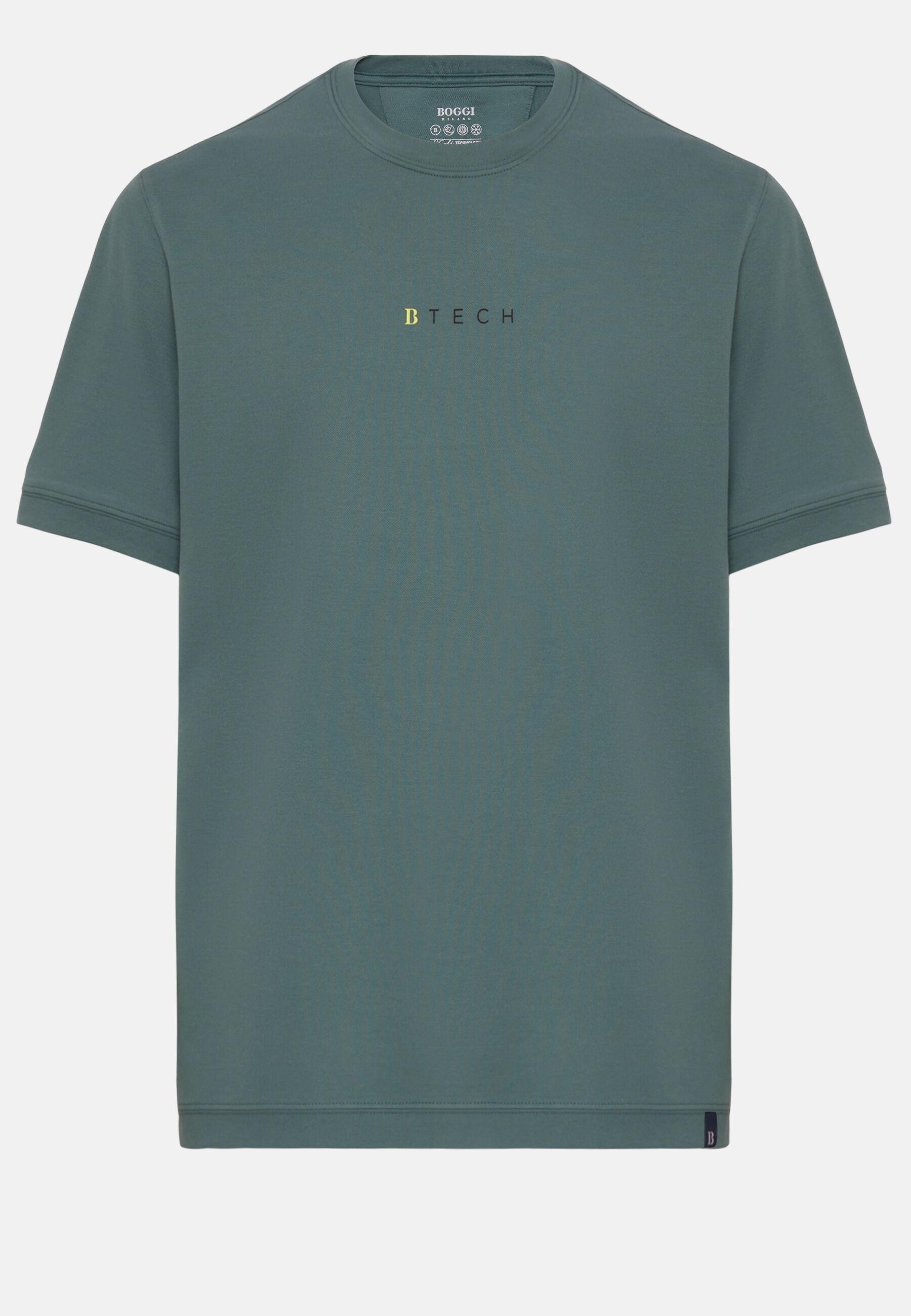 Pique Polo T-Shirt Green, Green, large image number 6