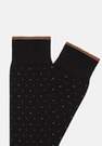 Boggi Milano - Black Pinpoint Cotton Socks