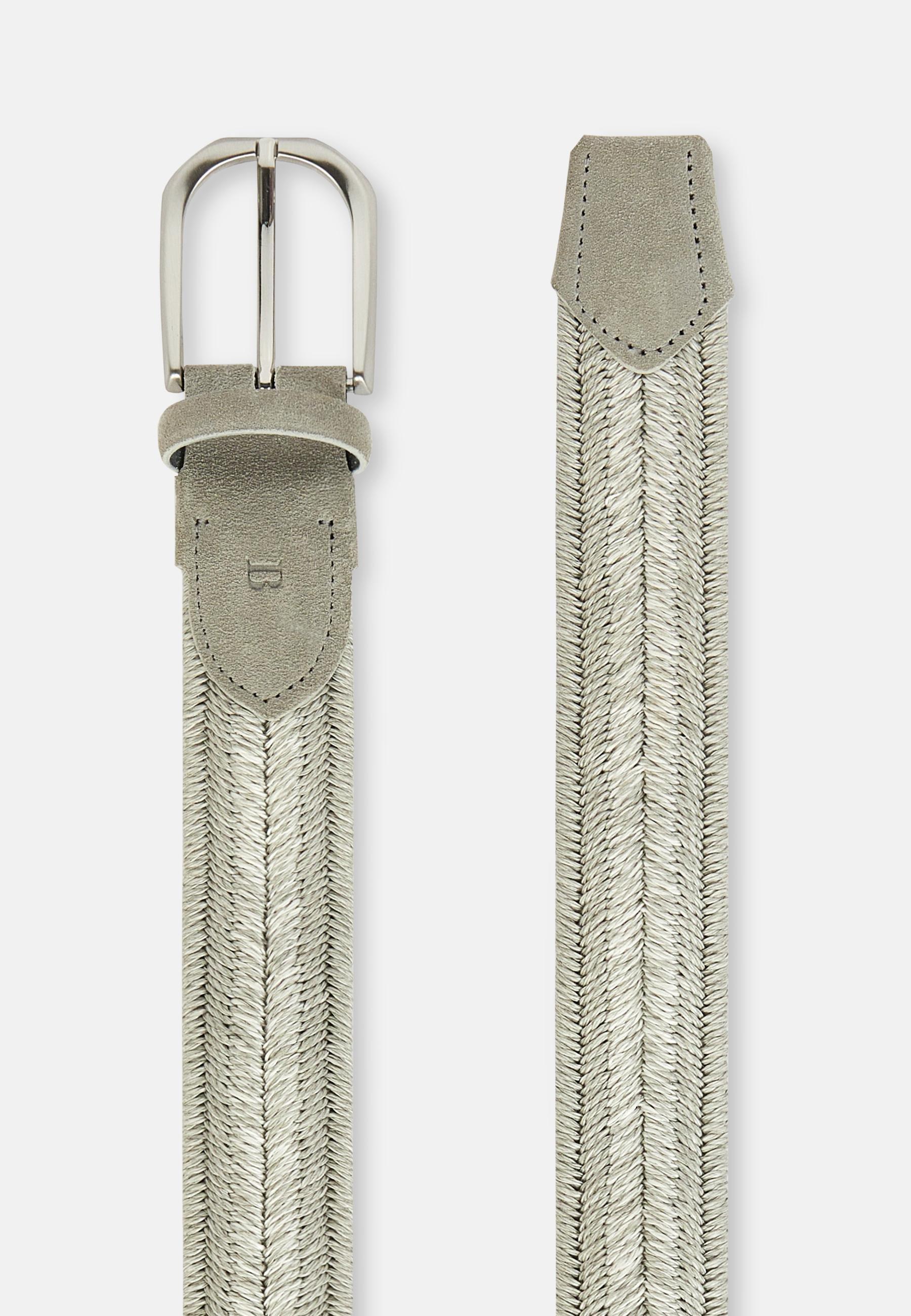 Boggi Milano - Grey Stretch Woven Belt