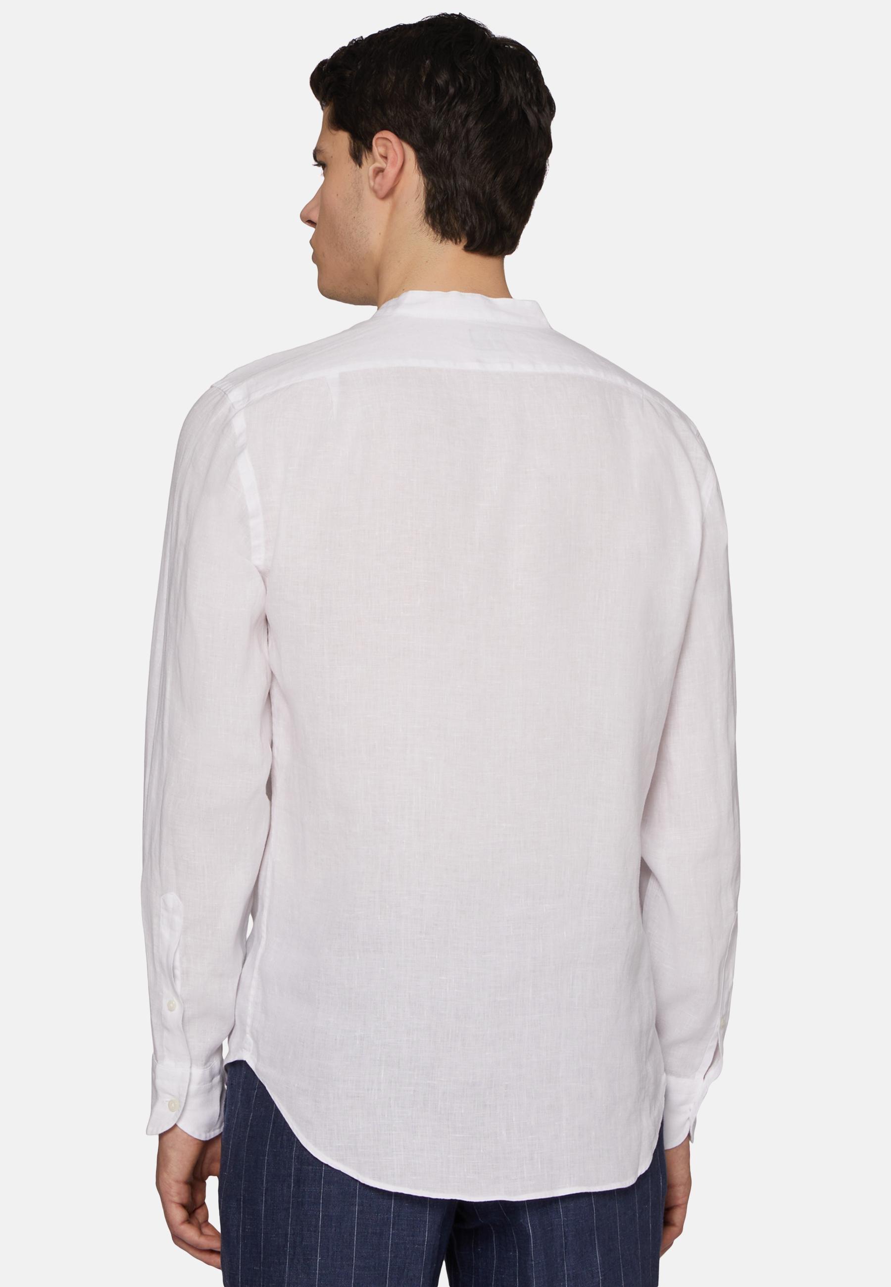 Linen Shirt White, , large image number 2
