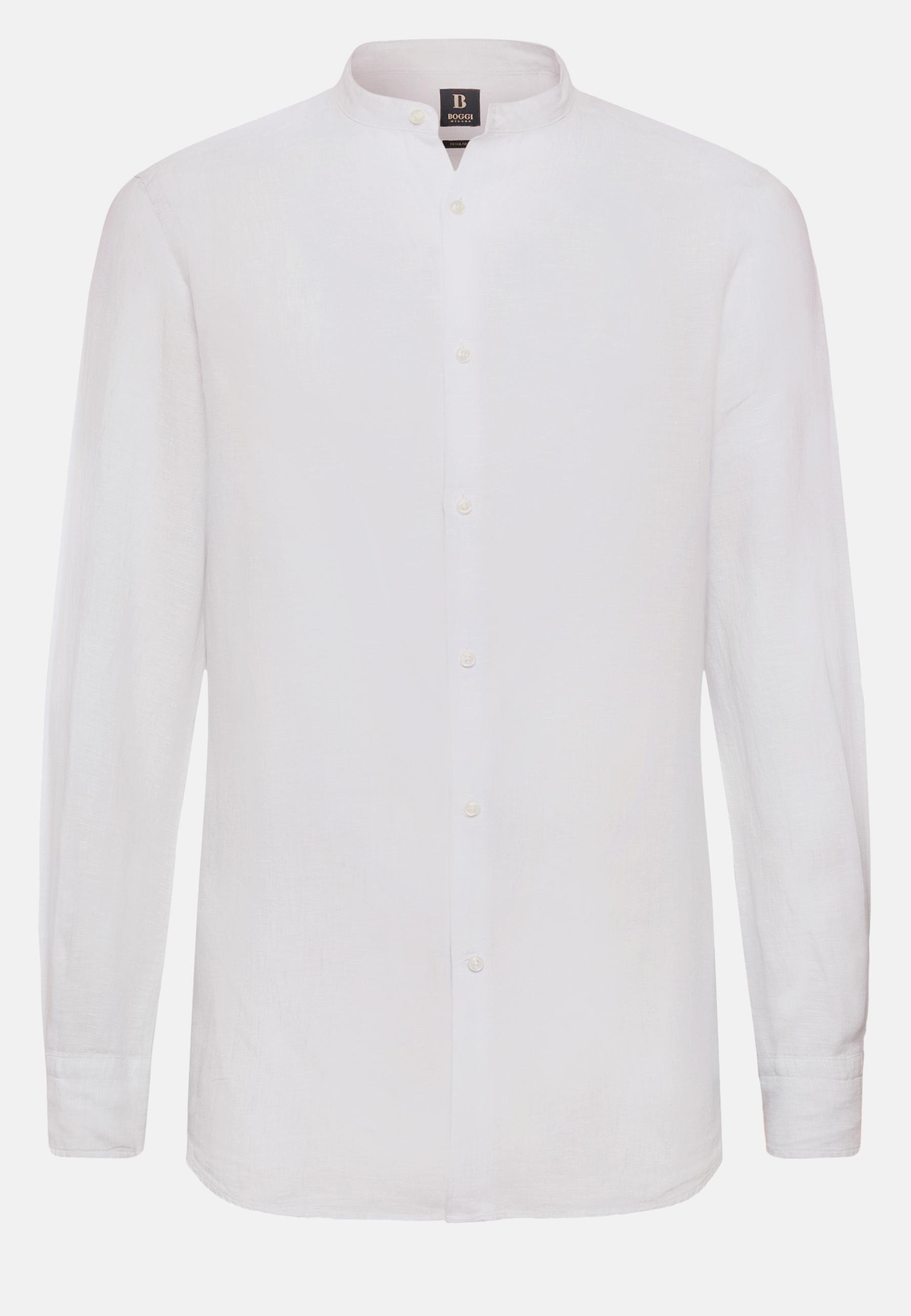 Boggi Milano - White Linen Shirt