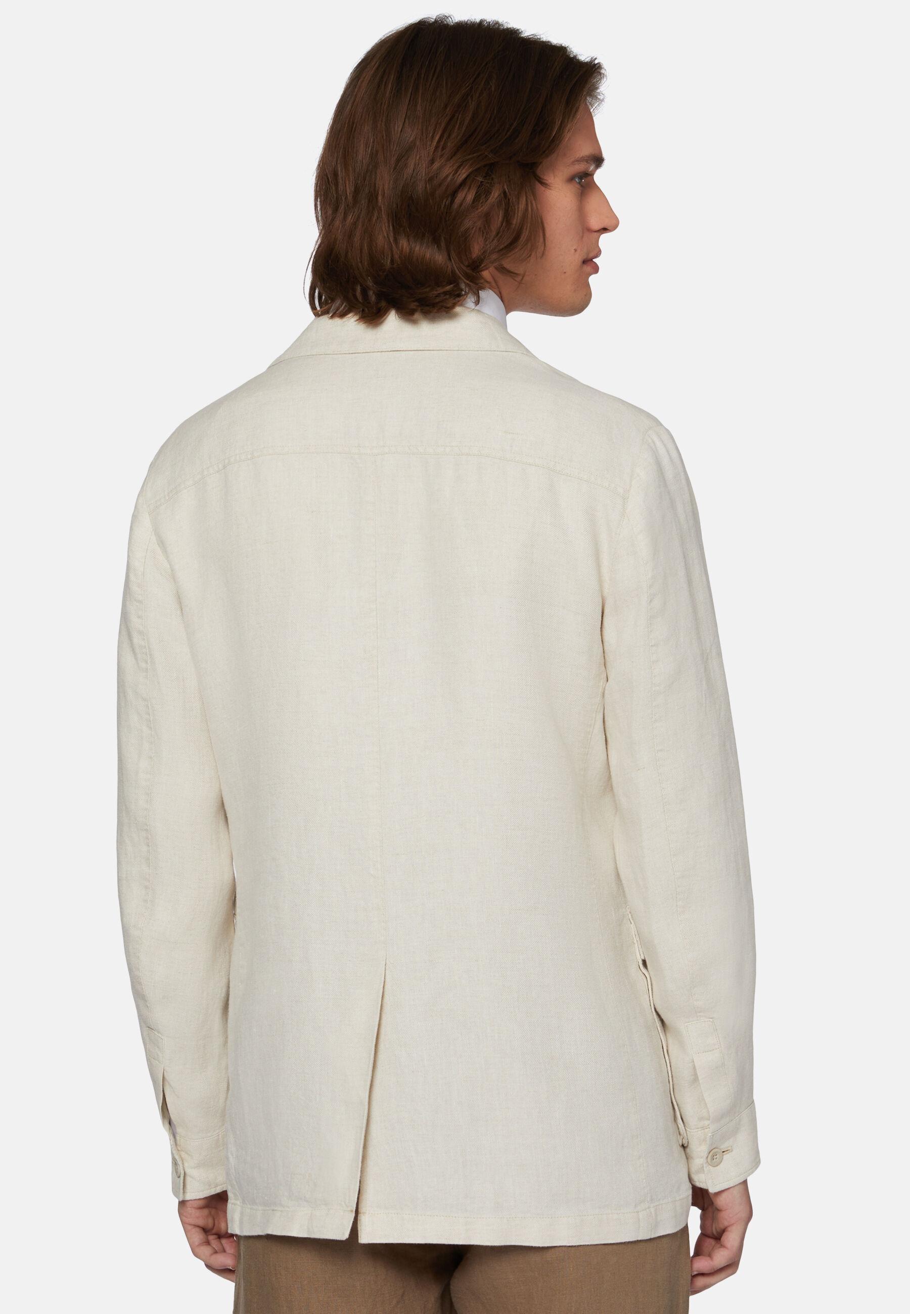 Beige Tie Waist Shorts, 3901_CREA, large image number 1