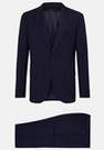 Boggi Milano - Navy Pure Wool Pinstripe Suit