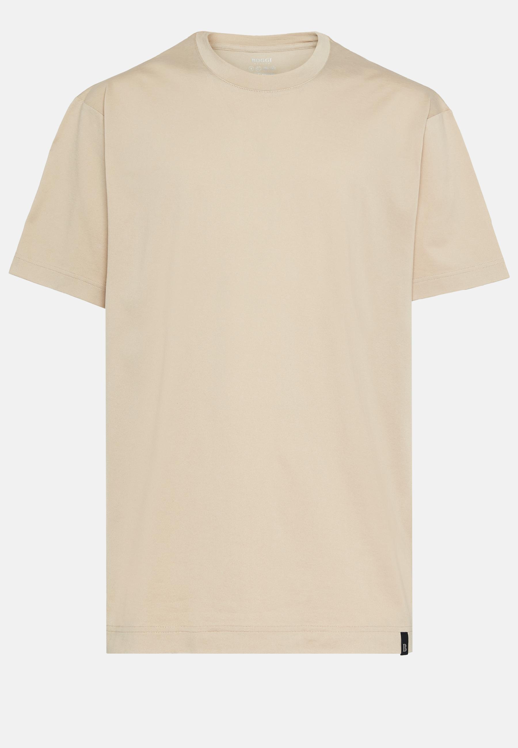 Boggi Milano - Beige High-Performance Jersey T-Shirt